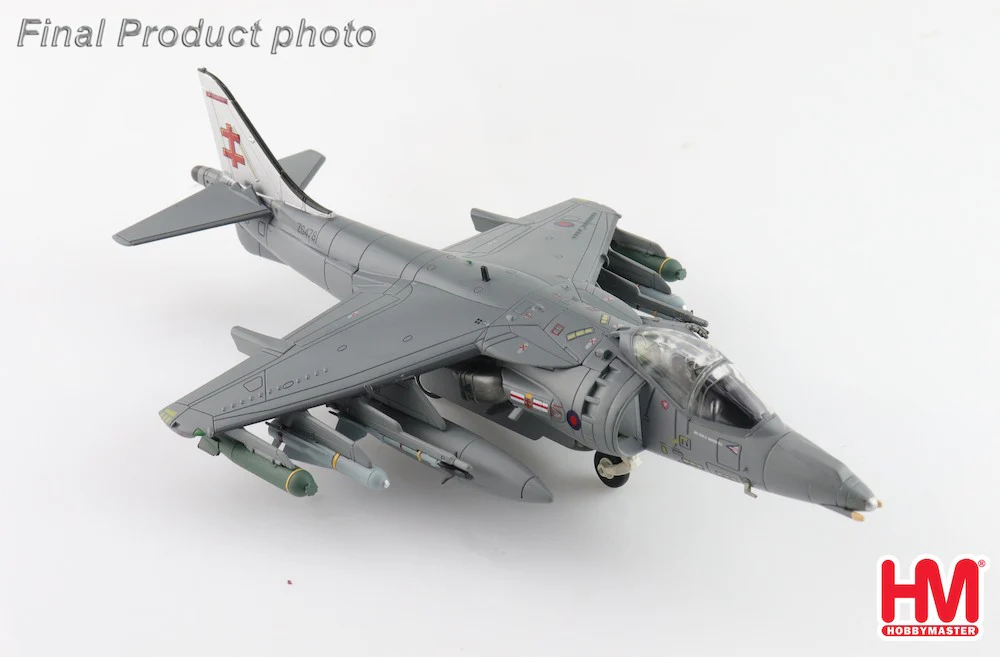 Harrier GR.9A ZG478, 41 (R) Sqn. RAF Coningsby Air Base March 2006 Diecast 1:72 Scale Model - Hobby Master HA2651 - Image 6