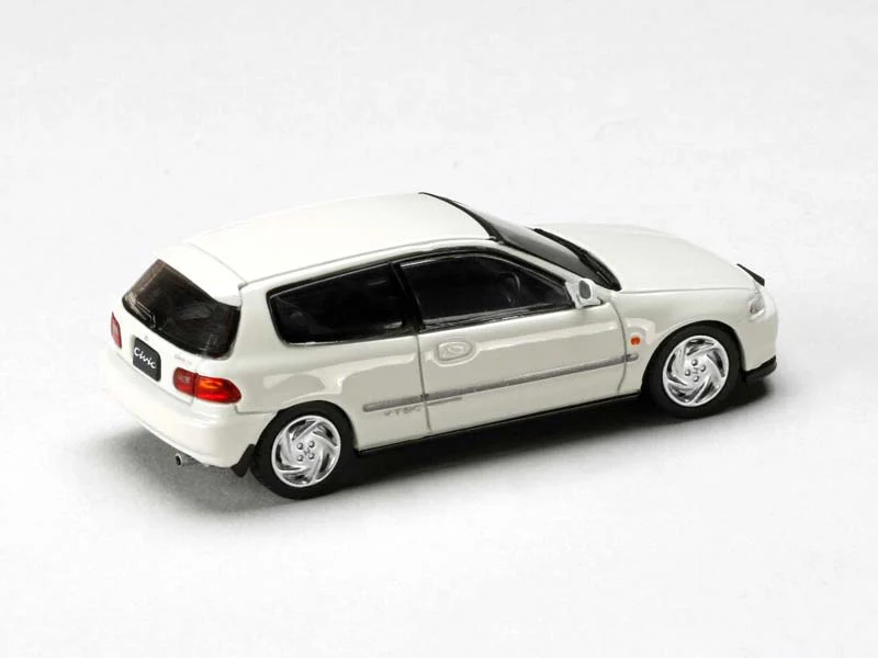 Honda CIVIC (EG6) SIR-II – Frost White (JDM64) Diecast 1:64 Scale Model - Hobby Japan HJDM002-5 - Image 2