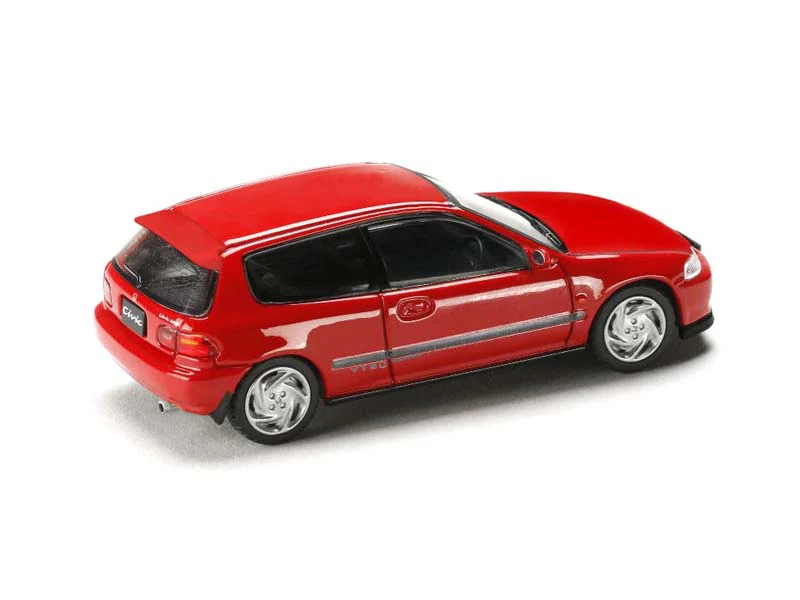 Honda CIVIC (EG6) SIR-II – Milano Red (JDM64) Diecast 1:64 Scale Model - Hobby Japan HJDM002-6 - Image 2