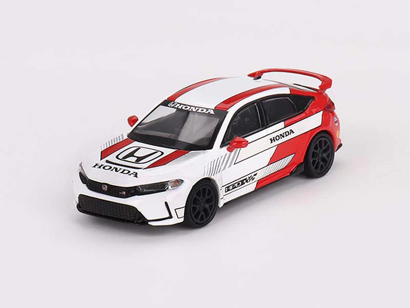 CHASE Honda Civic Type R #2 2023 Pace Car White (Mini GT) Diecast 1:64 Scale Model - TSM MGT00721 - Image 2