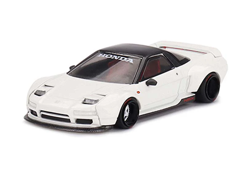 Honda NSX (NA1) Kaido WORKS V2 – White (Kaido House x Mini GT) Diecast 1:64 Scale Model - TSM KHMG148