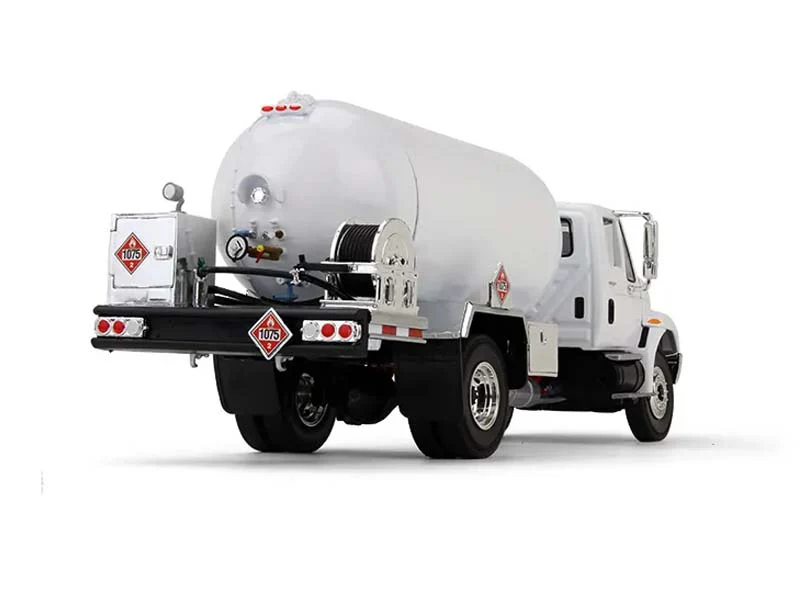 International DuraStar Propane Truck - White Diecast 1:34 Scale Model - First Gear 10-4059 - Image 2