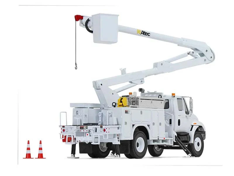 International DuraStar w/ Utility Bucket Body Diecast 1:34 Scale Model - First Gear 10-3901 - Image 4
