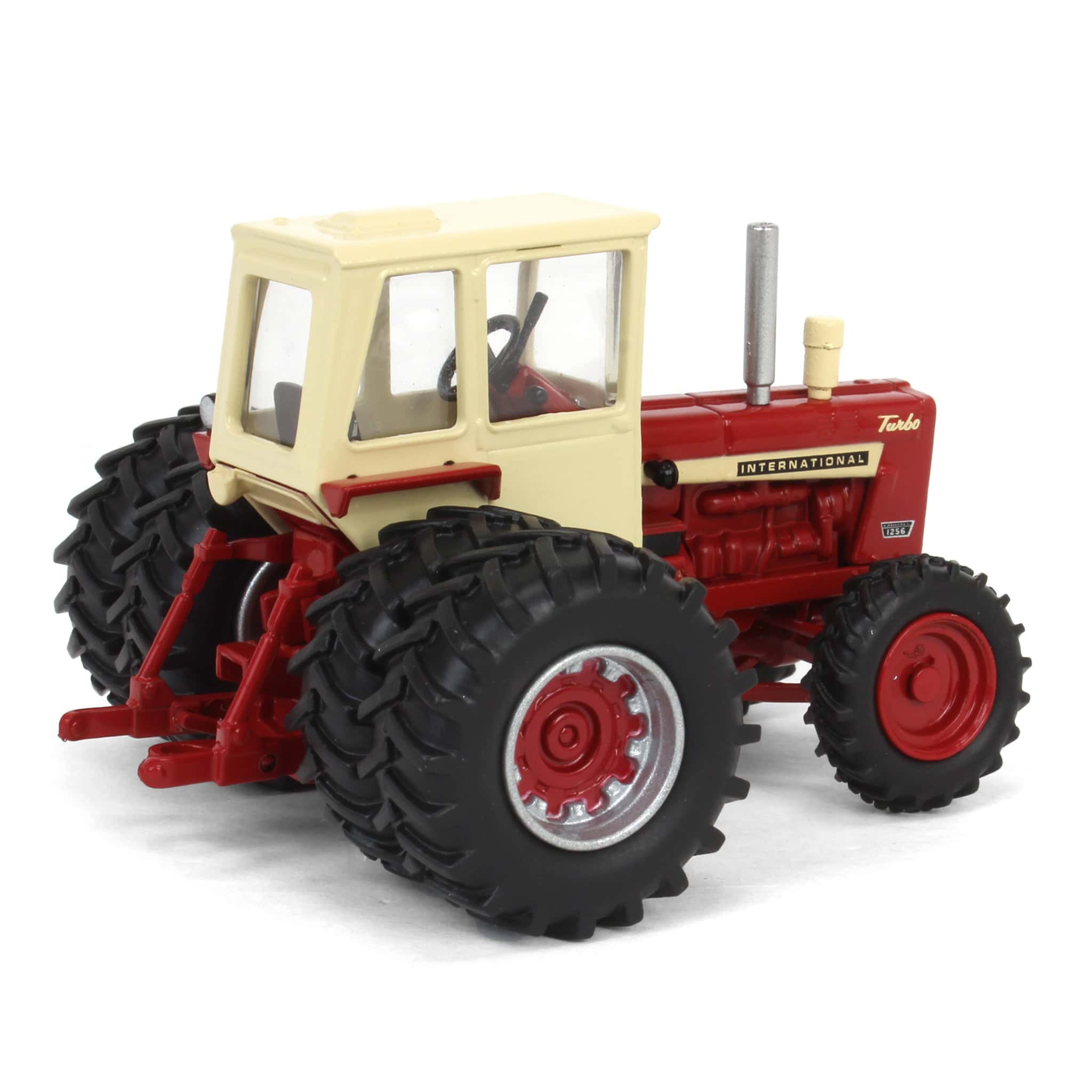International Harvester Farmall 1256 4WD Tractor w/ Cab Diecast 1:64 Scale Model - SpecCast ZJD1947 - Image 4