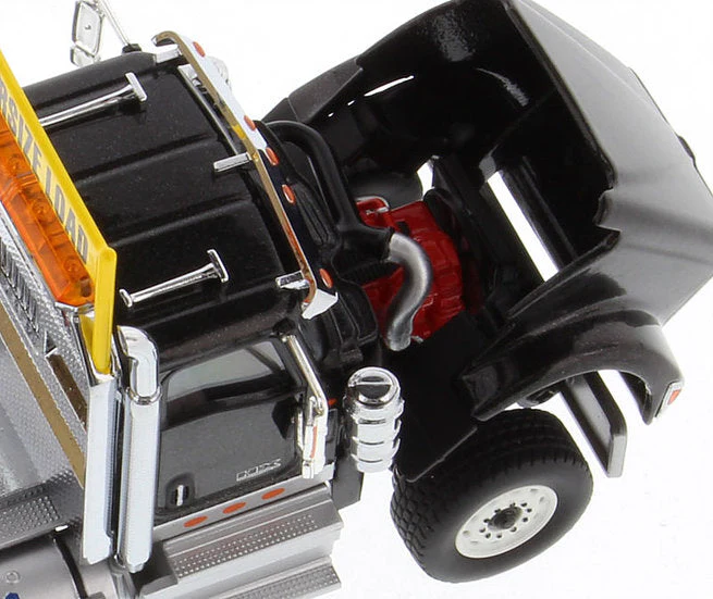International HX520 Day Cab Tandem Tractor Black (Transport Series) Diecast 1:50 Scale Model - Diecast Masters 71003 - Image 9
