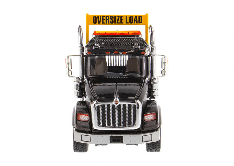International HX620 Day Cab Tridem Tractor - Metallic Black (Transport Series) 1:50 Scale Model - Diecast Masters 71009 - Image 8