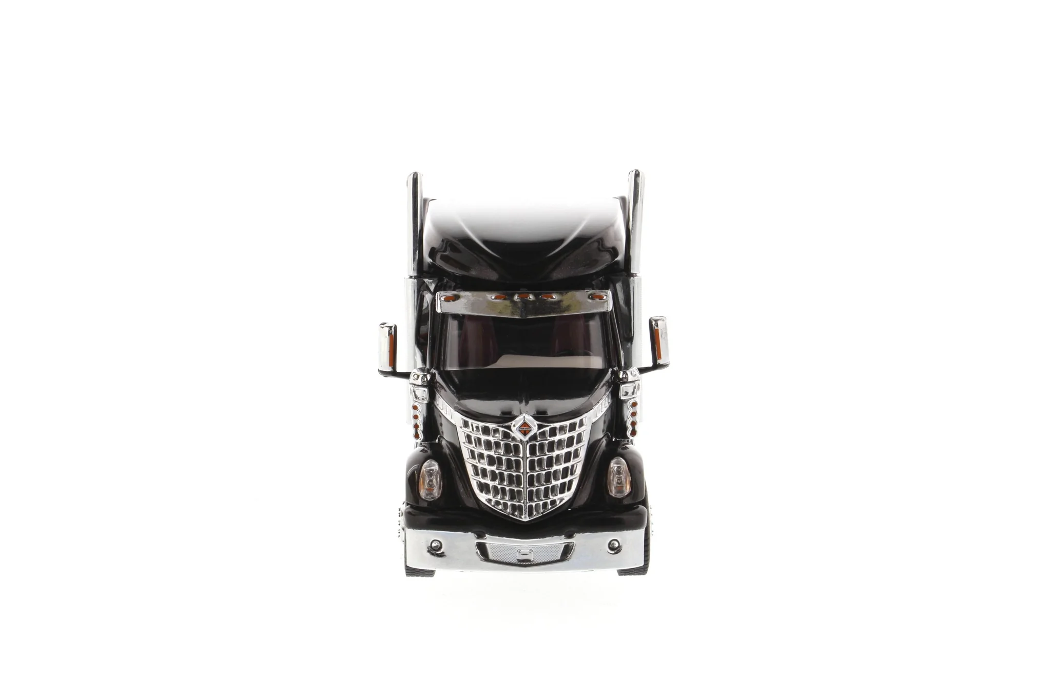 International Lonestar Sleeper Cab Truck Black 1:50 Scale Diecast Model Truck - Diecast Masters 71023 - Image 3