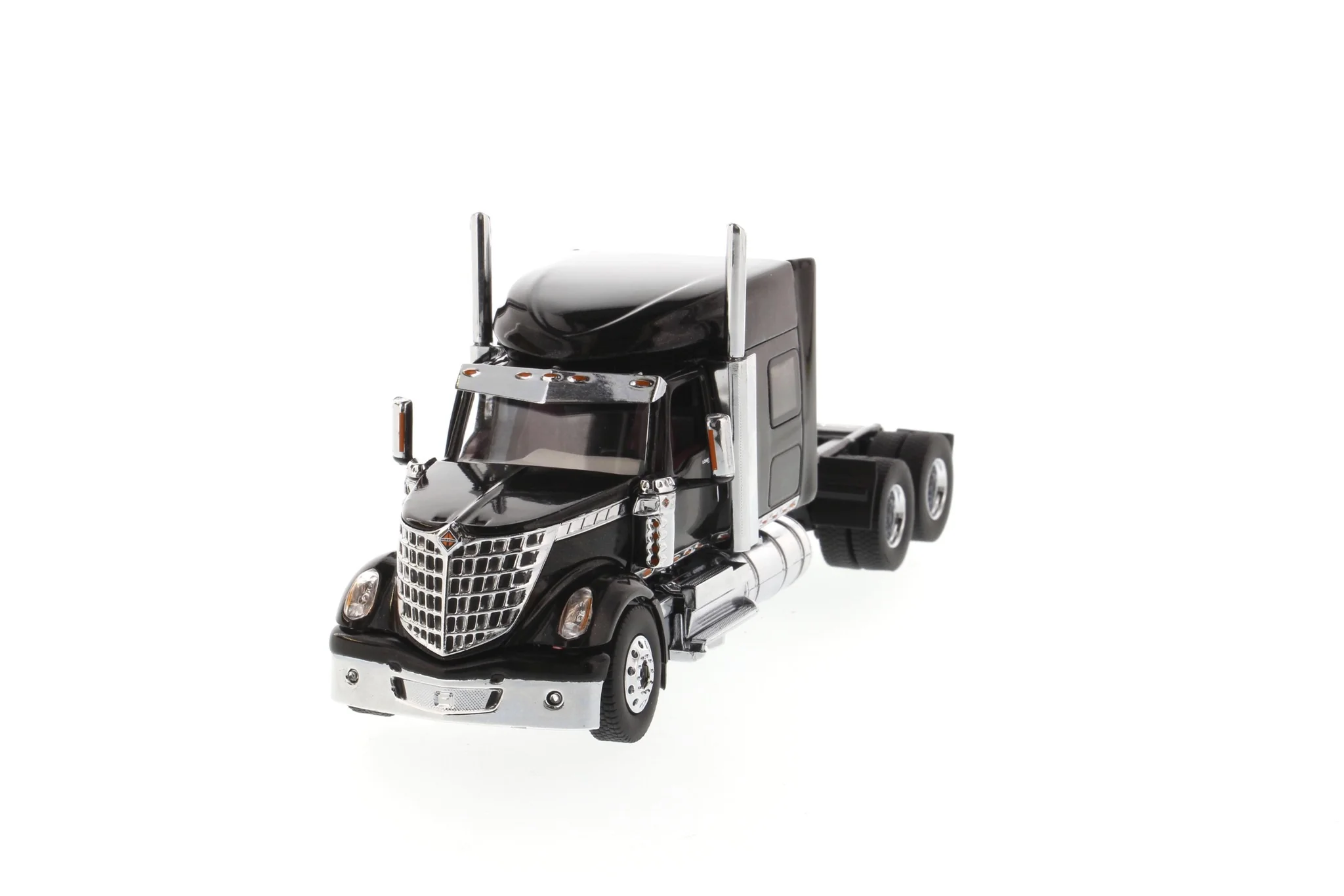 International Lonestar Sleeper Cab Truck Black 1:50 Scale Diecast Model Truck - Diecast Masters 71023 - Image 4
