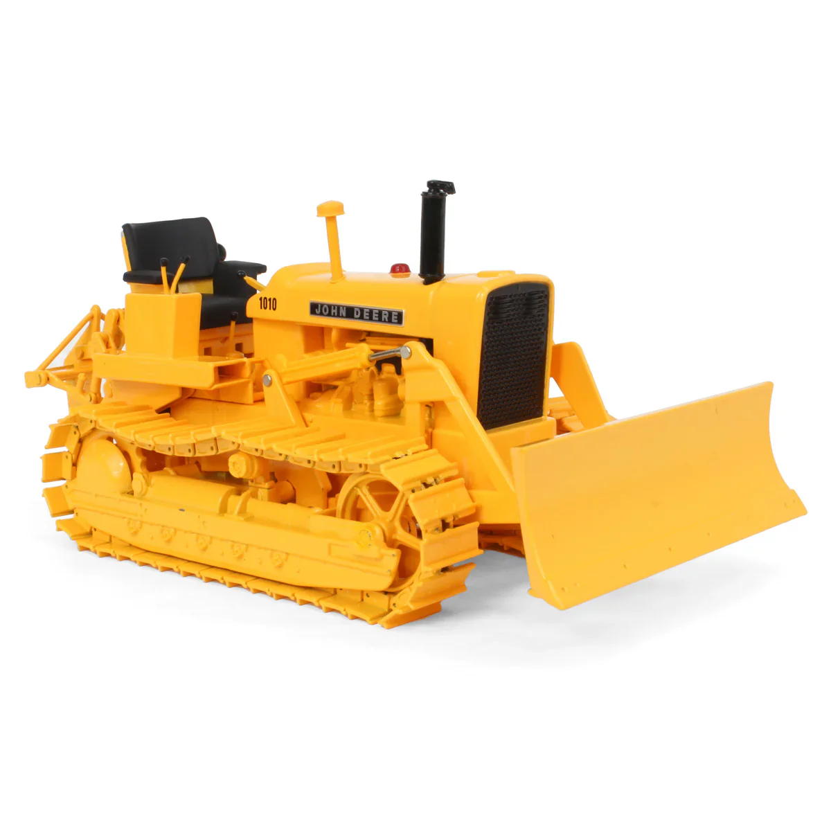 John Deere 1010 Crawler w/ Front Blade, Rear Ripper & Die-cast Tracks (Prestige Collection) Diecast 1:16 Scale Model - ERTL 45858 - Image 2