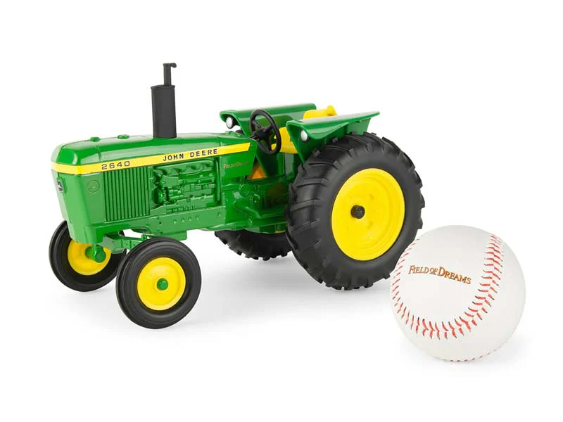 John Deere 2640 Field of Dreams Tractor w/ Baseball Diecast 1:16 Scale Model - ERTL 45899