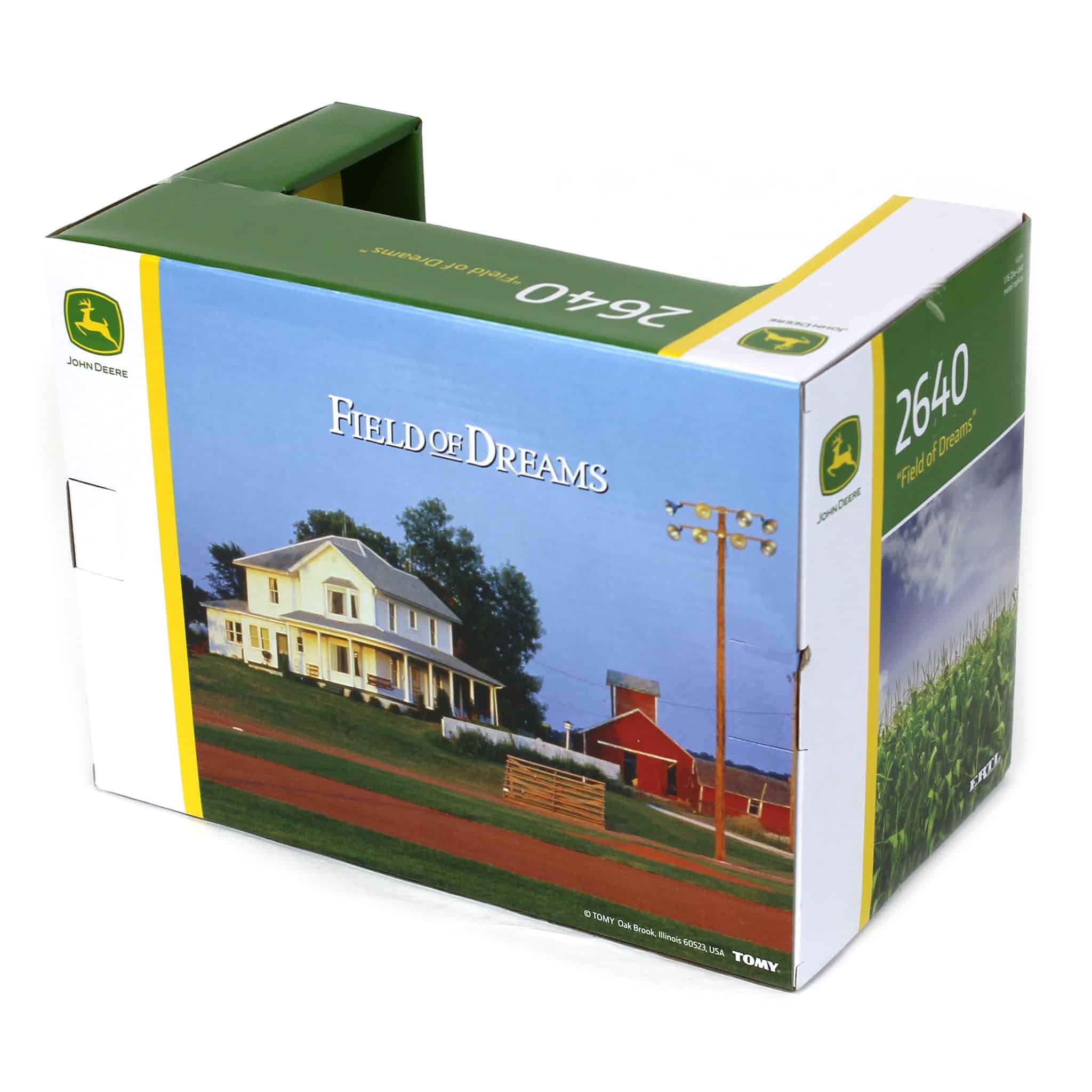 John Deere 2640 Field of Dreams Tractor w/ Baseball Diecast 1:16 Scale Model - ERTL 45899 - Image 6