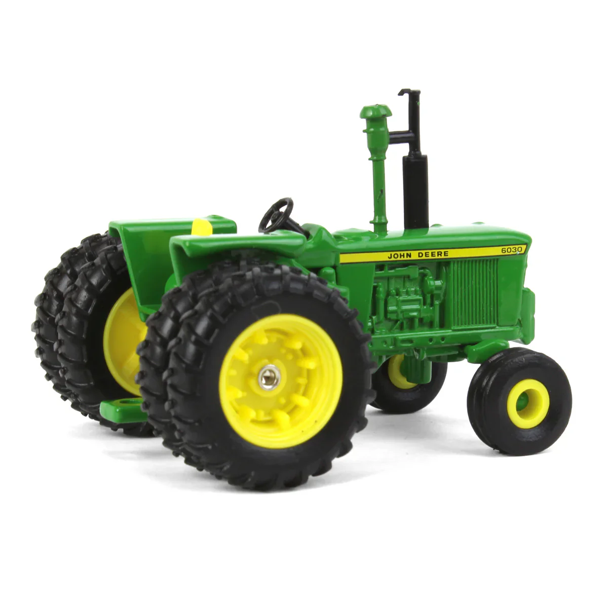 John Deere 6030 Open Station w/ Rear Duals & Rear Fenders Diecast 1:64 Scale Model - ERTL 45870 - Image 3