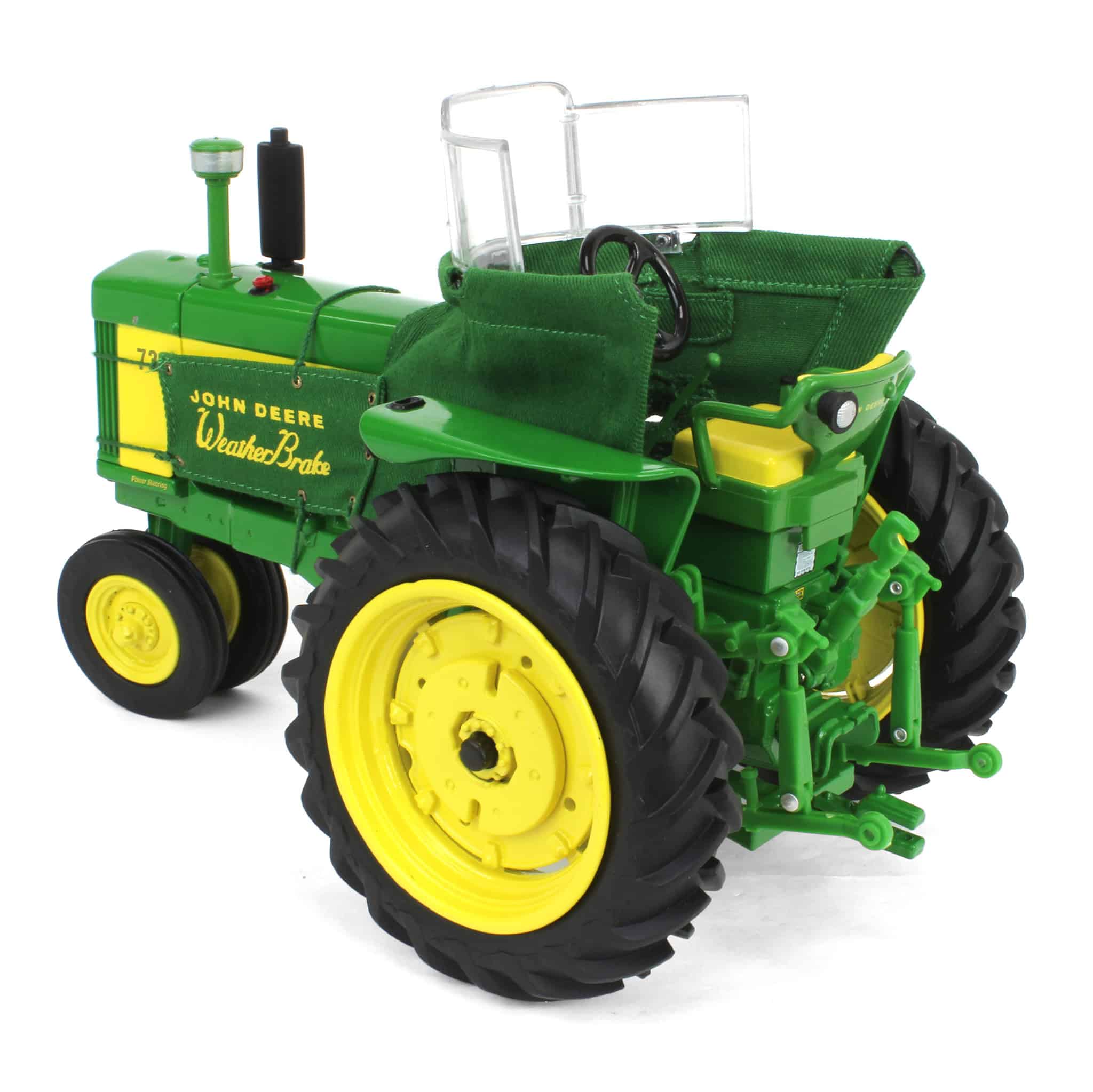 John Deere 730 Tractor w/ Heat Houser (Prestige Collection) Diecast 1:16 Scale Model - ERTL 45978 - Image 4