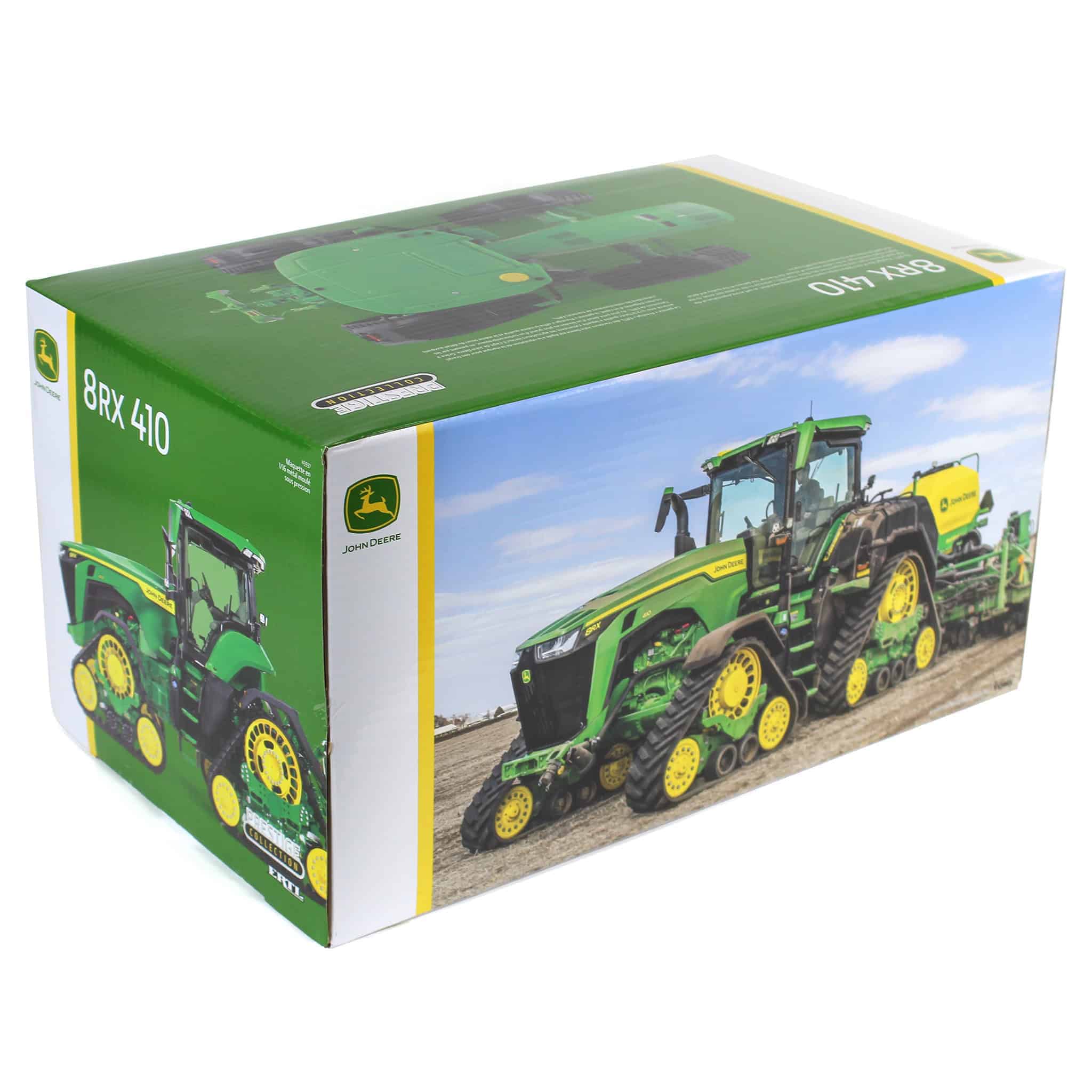 John Deere 8RX 410 Tractor w/ Tracks (Prestige Collection) Diecast 1:16 Scale Model - ERTL 45937 - Image 2