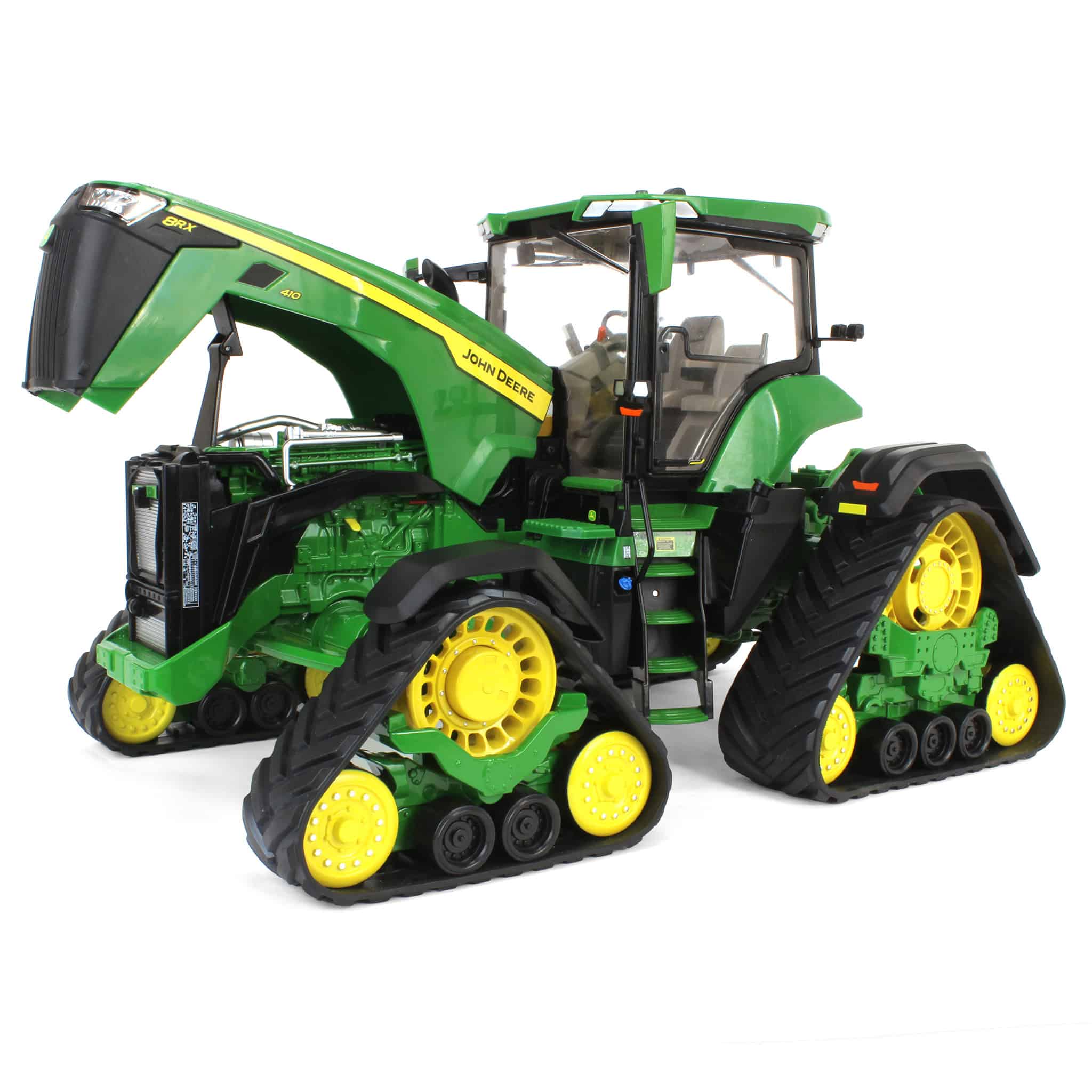 John Deere 8RX 410 Tractor w/ Tracks (Prestige Collection) Diecast 1:16 Scale Model - ERTL 45937 - Image 6