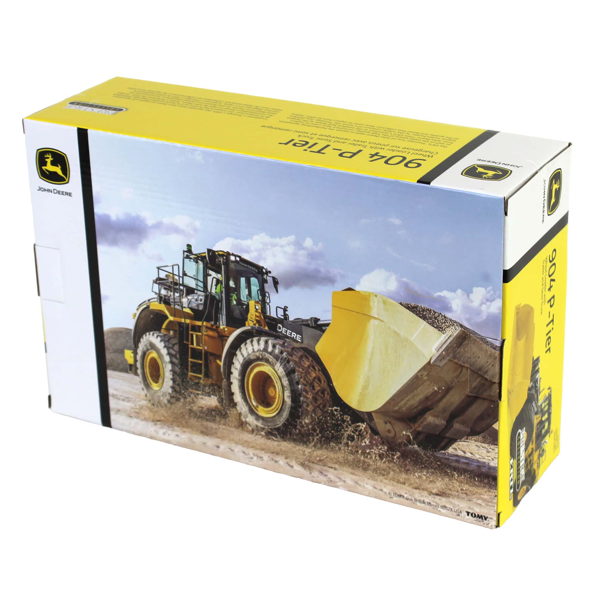 John Deere 904 P-Tier Wheel Loader w/ Kenworth T880 Semi & Trailer (Prestige Collection) Diecast 1:50 Scale Model - ERTL 45969 - Image 7