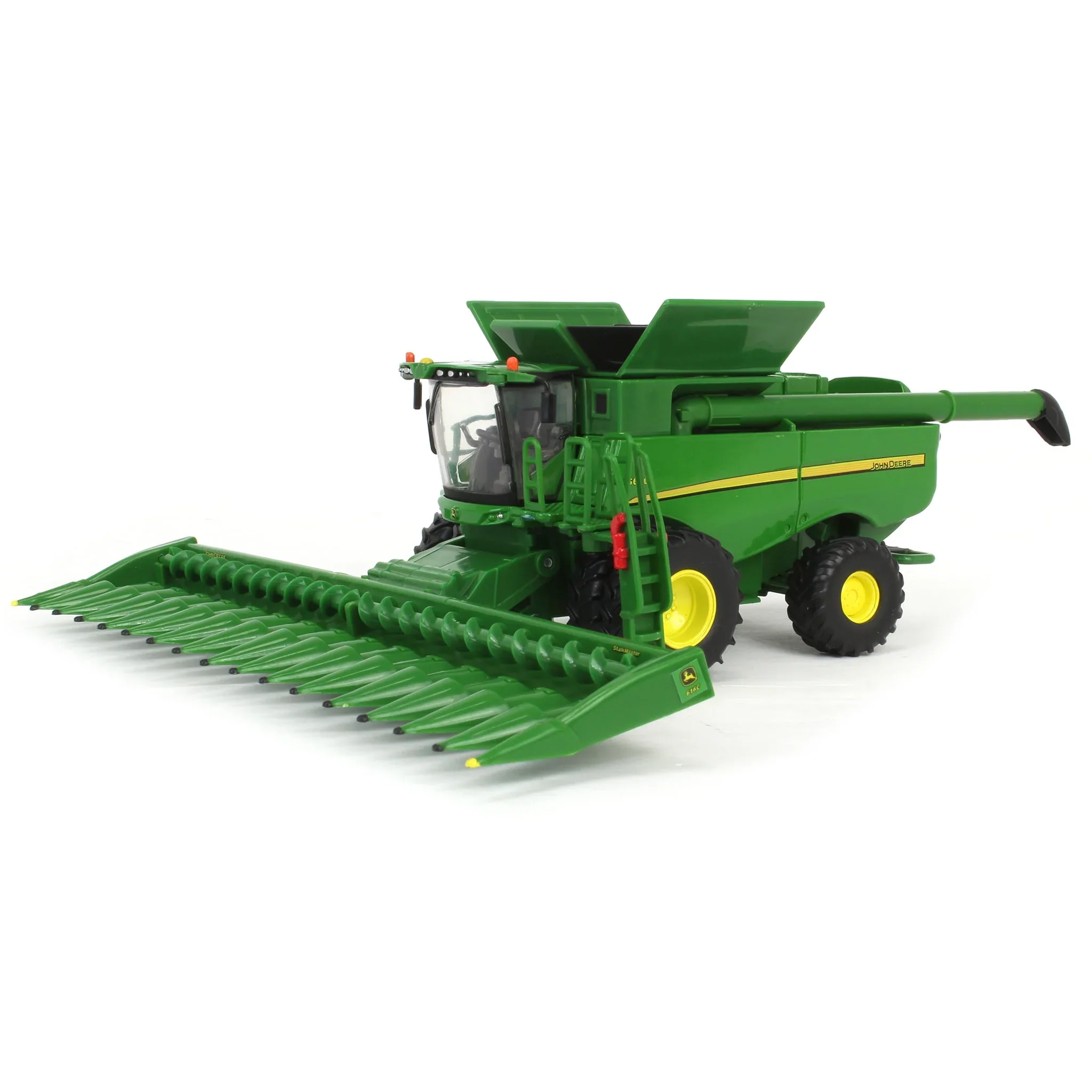 John Deere S680 Combine w/ Corn Head & Grain Head (Prestige Collection) Diecast 1:64 Scale Model - ERTL 45996 - Image 10
