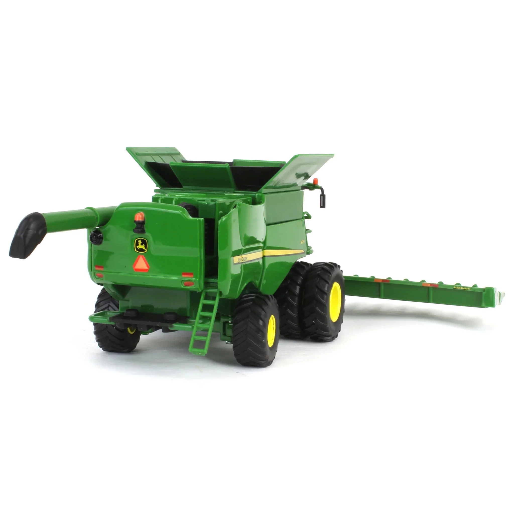 John Deere S680 Combine w/ Corn Head & Grain Head (Prestige Collection) Diecast 1:64 Scale Model - ERTL 45996 - Image 12