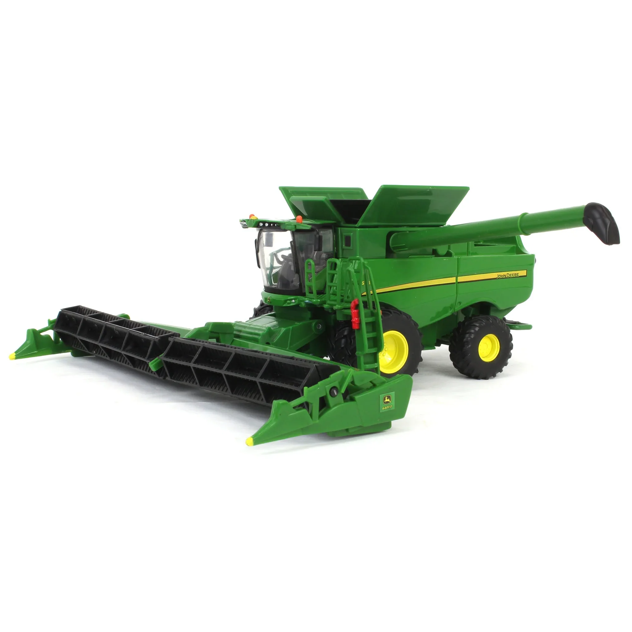 John Deere S680 Combine w/ Corn Head & Grain Head (Prestige Collection) Diecast 1:64 Scale Model - ERTL 45996 - Image 6