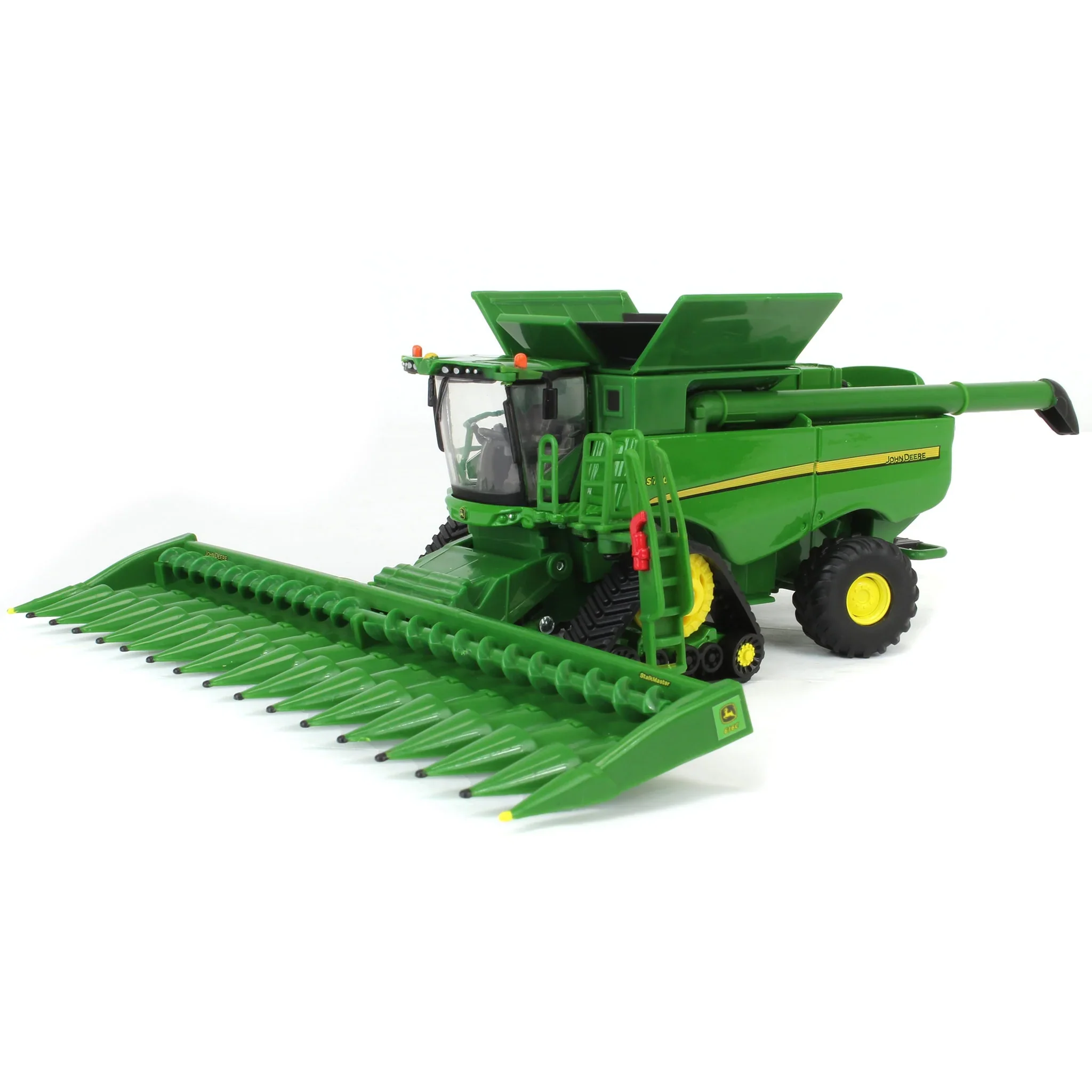 John Deere S780 Tracked Combine w/ Corn & Grain Heads (Prestige Collection) Diecast 1:64 Scale Model - ERTL 45872 - Image 6