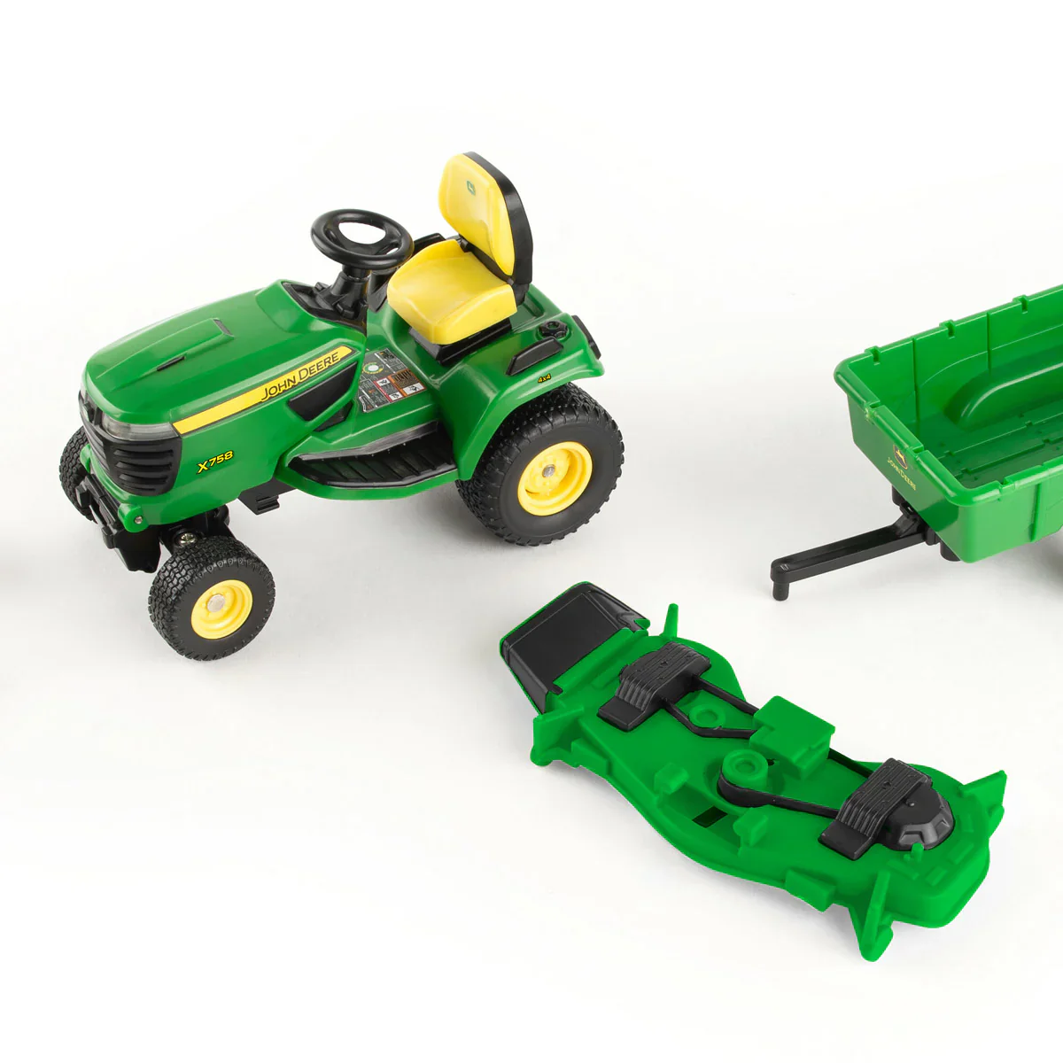 John Deere X758 Lawn Mower (Big Farm Series) 1:16 Scale Model - ERTL 47395 - Image 5