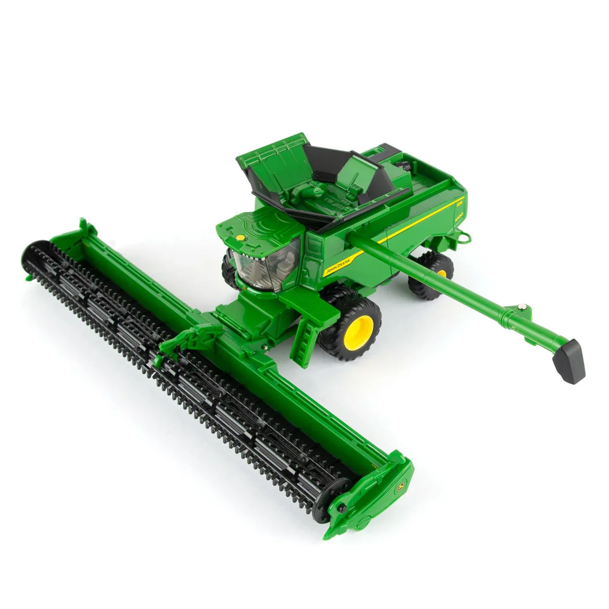 John Deere X9 1000 Combine w/ Corn & Grain Heads Diecast 1:64 Scale Model - ERTL 45762 - Image 2