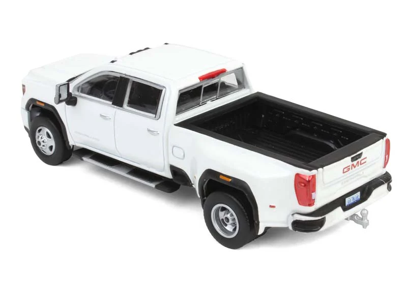 48 PACK 2022 GMC Sierra 3500 Denali Dually - WHITE FROST (2nd Edition) Diecast 1:64 Scale Model - Karson Diecast Co. 51678B - Image 3