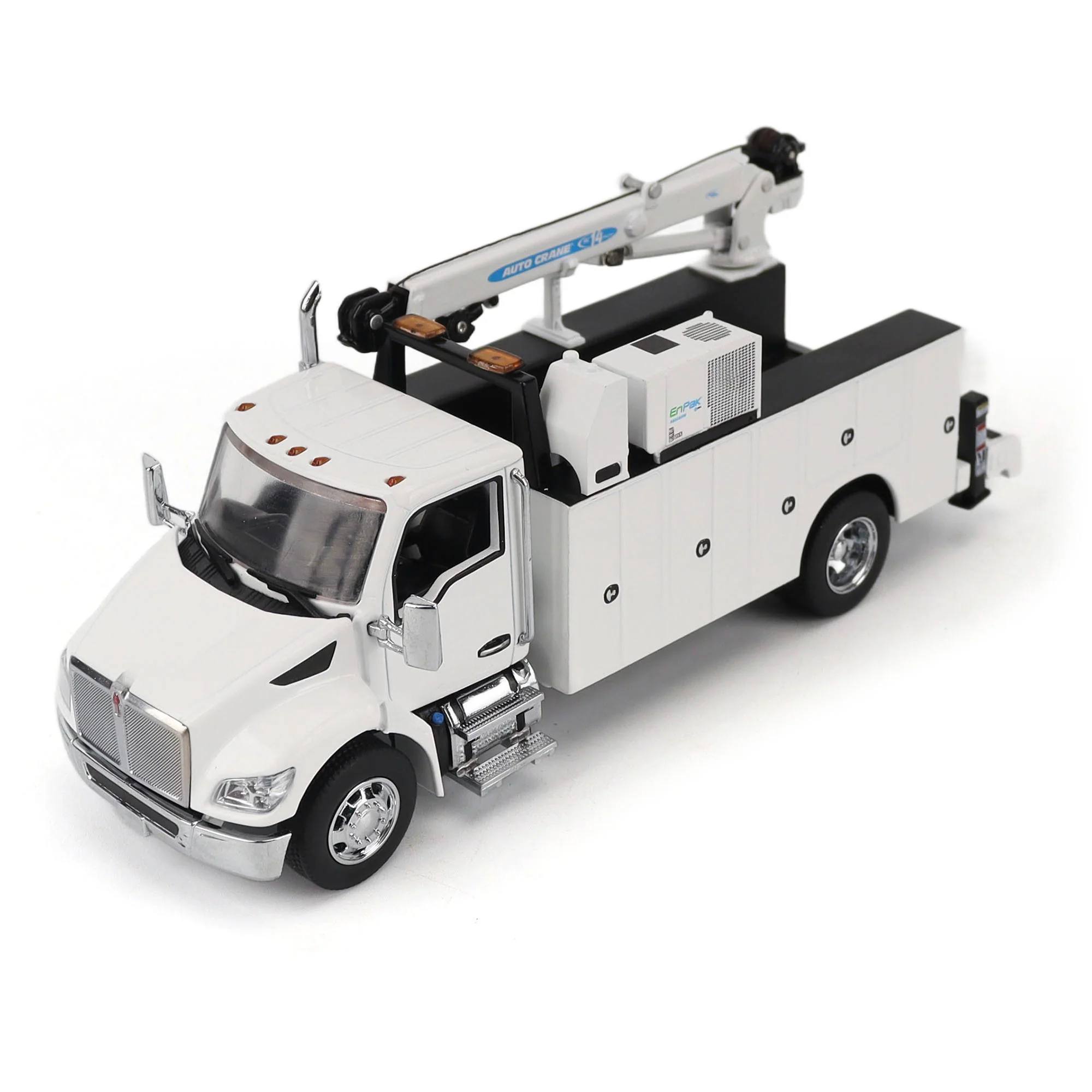 Kenworth T380 Auto-Crane Titan85-Body HC14-Crane Work Truck w/ Miller EnPak (Transport Series) Diecast 1:50 Scale Model - Diecast Masters 71212 - Image 2