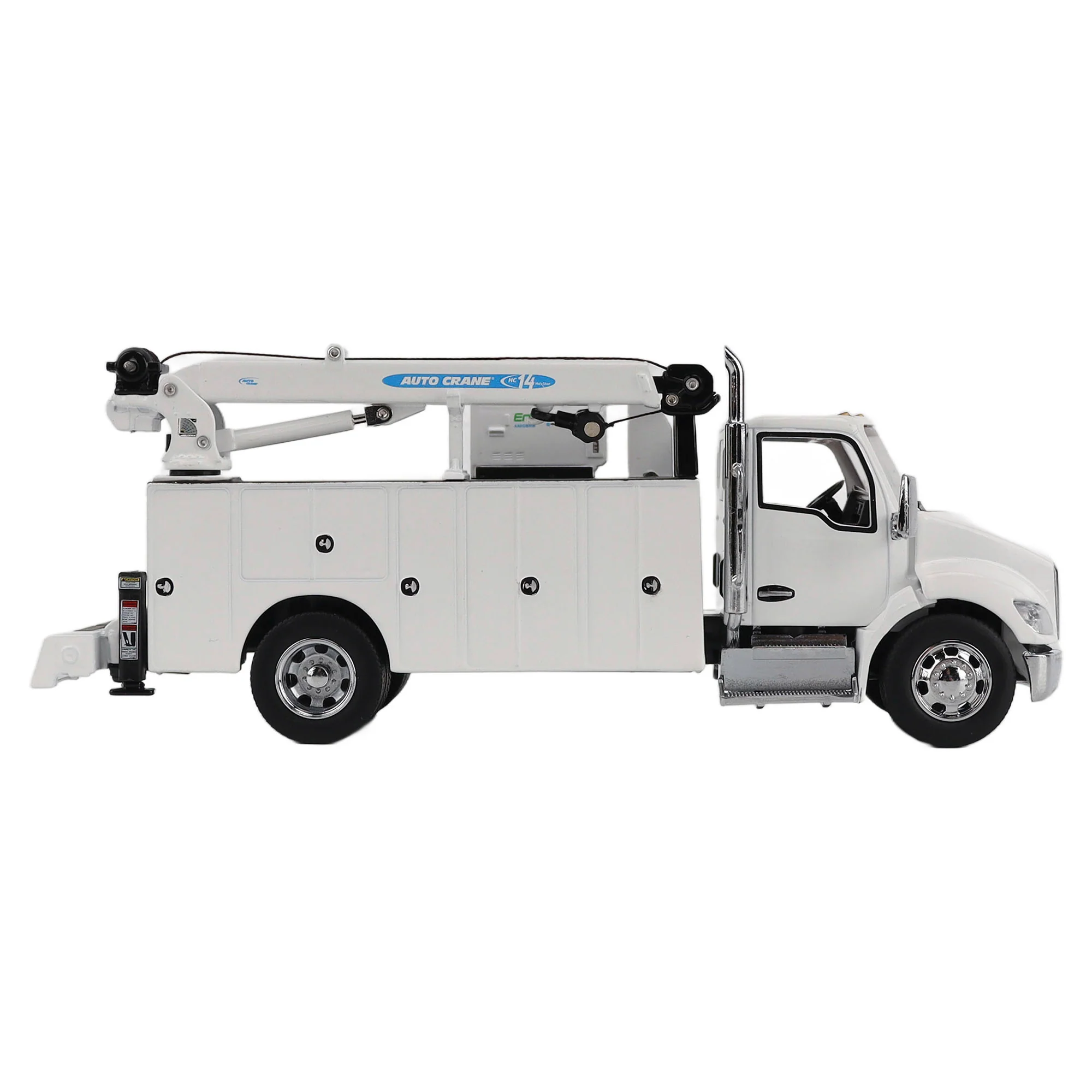 Kenworth T380 Auto-Crane Titan85-Body HC14-Crane Work Truck w/ Miller EnPak (Transport Series) Diecast 1:50 Scale Model - Diecast Masters 71212 - Image 3