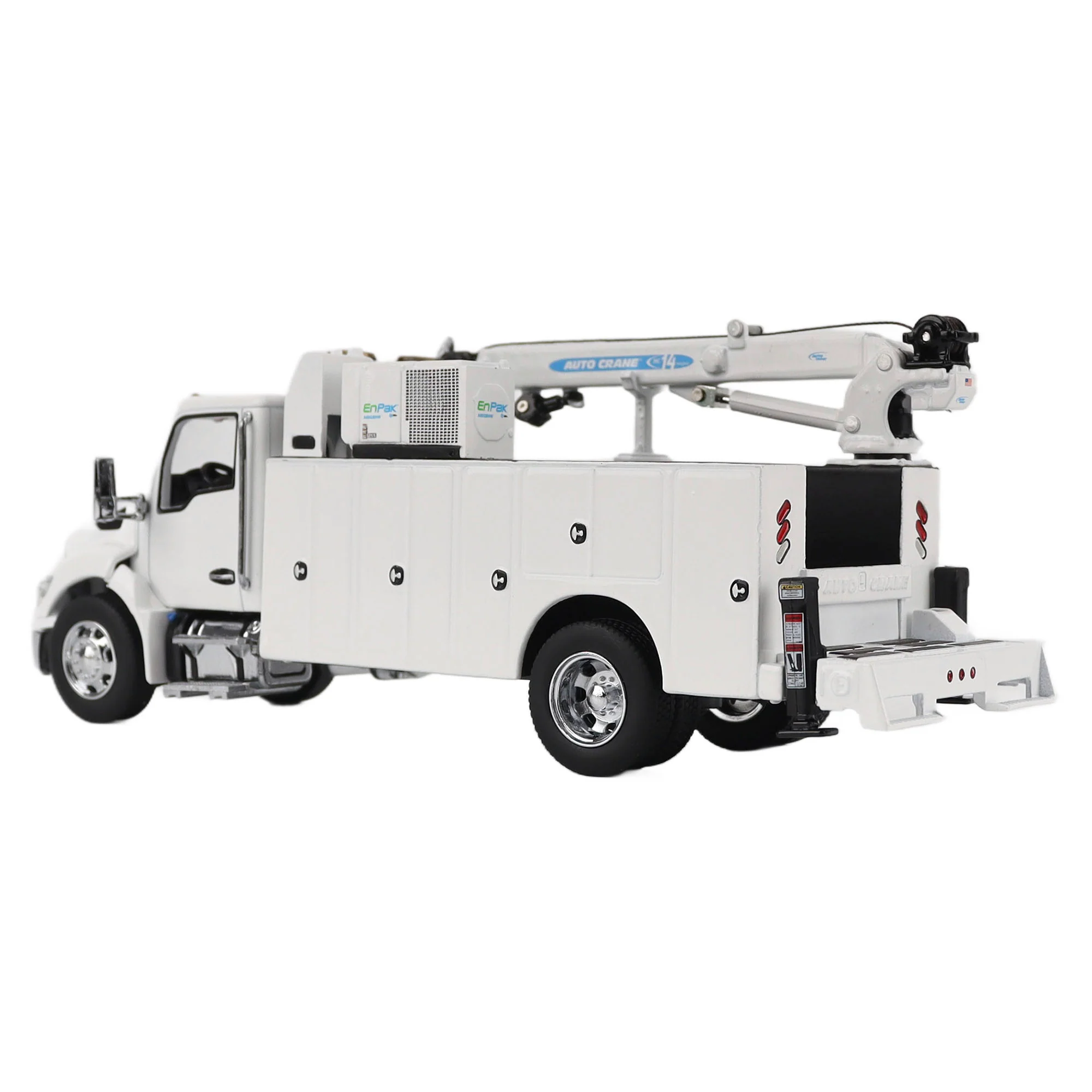 Kenworth T380 Auto-Crane Titan85-Body HC14-Crane Work Truck w/ Miller EnPak (Transport Series) Diecast 1:50 Scale Model - Diecast Masters 71212 - Image 4