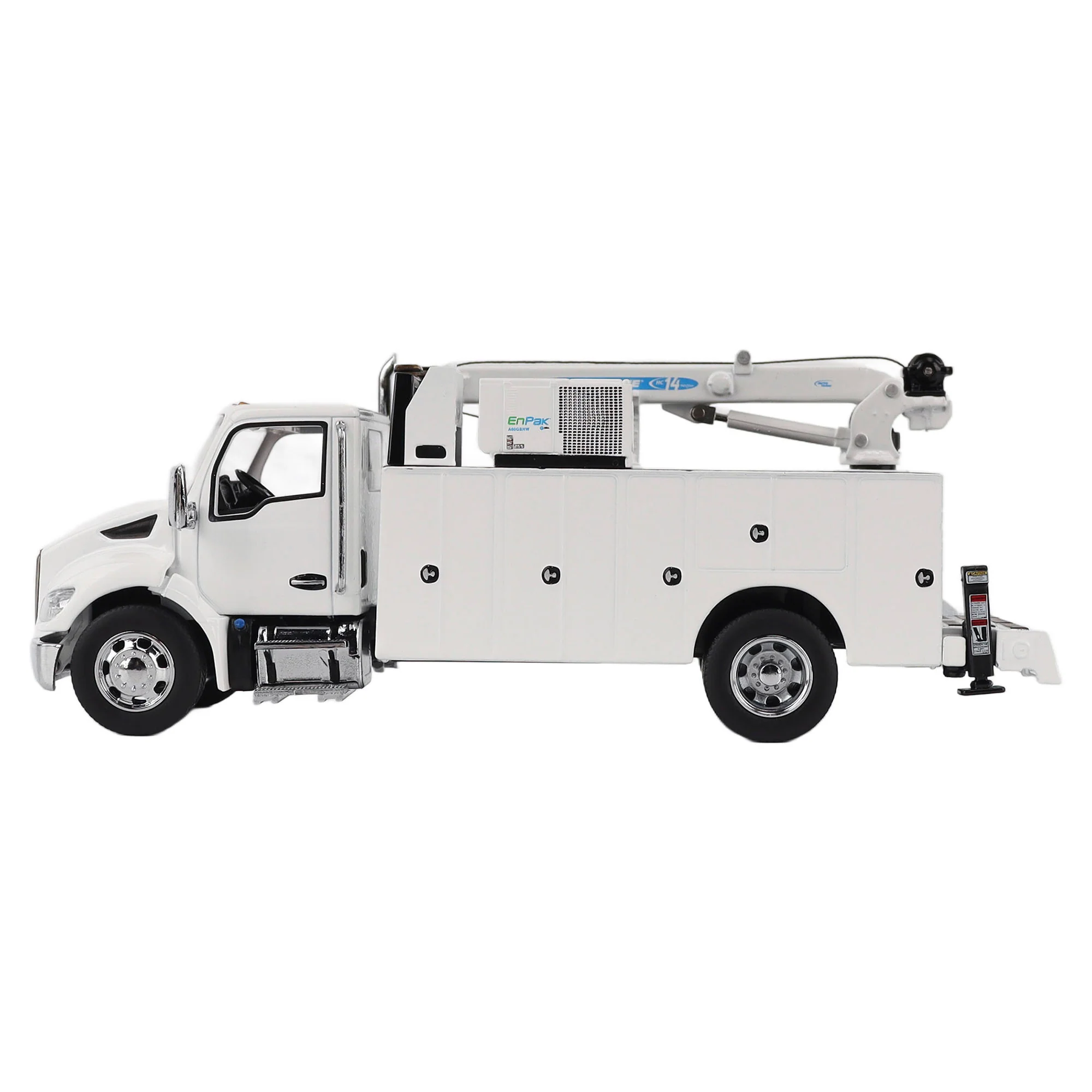 Kenworth T380 Auto-Crane Titan85-Body HC14-Crane Work Truck w/ Miller EnPak (Transport Series) Diecast 1:50 Scale Model - Diecast Masters 71212 - Image 8