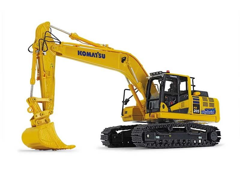Komatsu HB205LC-3 Hybrid Excavator Diecast 1/50 Scale Model - First Gear 50-3399