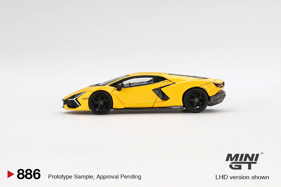 Lamborghini Revuelto – Giallo Yellow (Mini GT) Diecast 1:64 Scale Model - TSM MGT00886 - Image 2