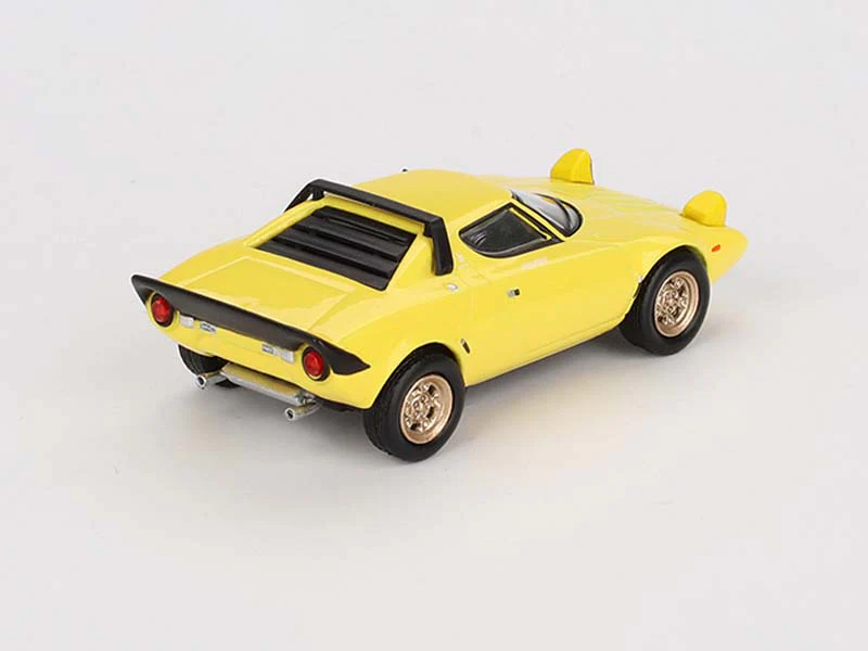 Lancia Stratos HF Stradale – Giallo Fly Yellow (Mini GT) Diecast 1:64 Scale Model - TSM MGT00771 - Image 2