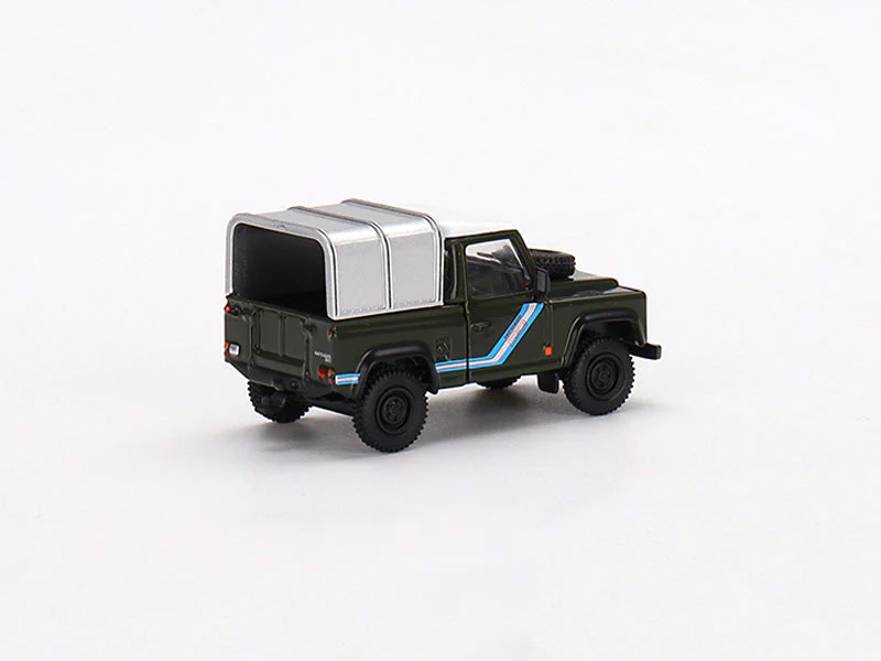 Land Rover Defender 90 Pickup Bronze Green - MiJo Exclusive ( Mini GT) Diecast 1:64 Scale Model - TSM MGT00402 - Image 2