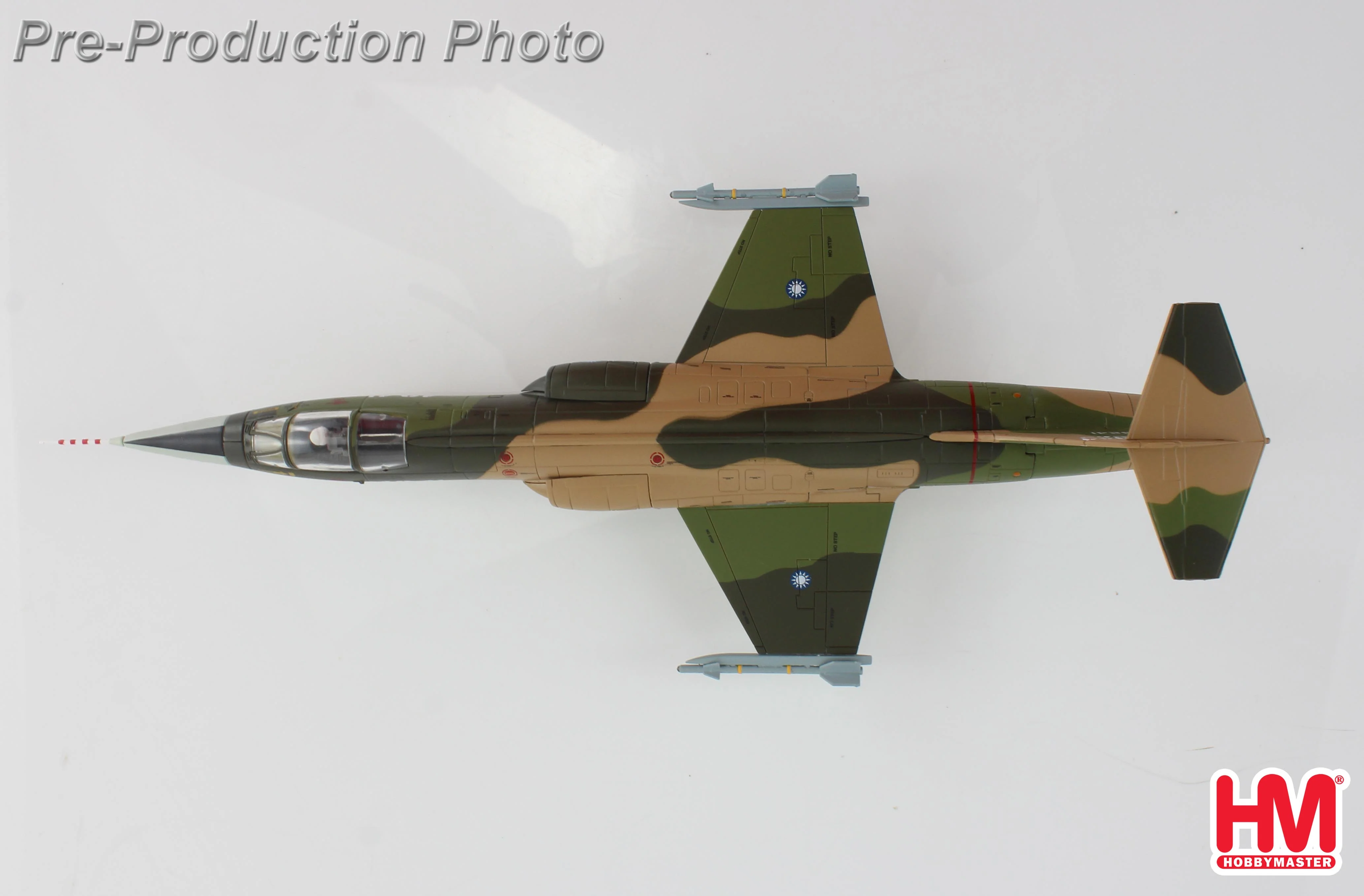 Lockheed F-104A (Alishan 6 Project) 4241, 41st TFS, ROCAF, 1970 Diecast 1:72 Scale Model - Hobby Master HA1076 - Image 3