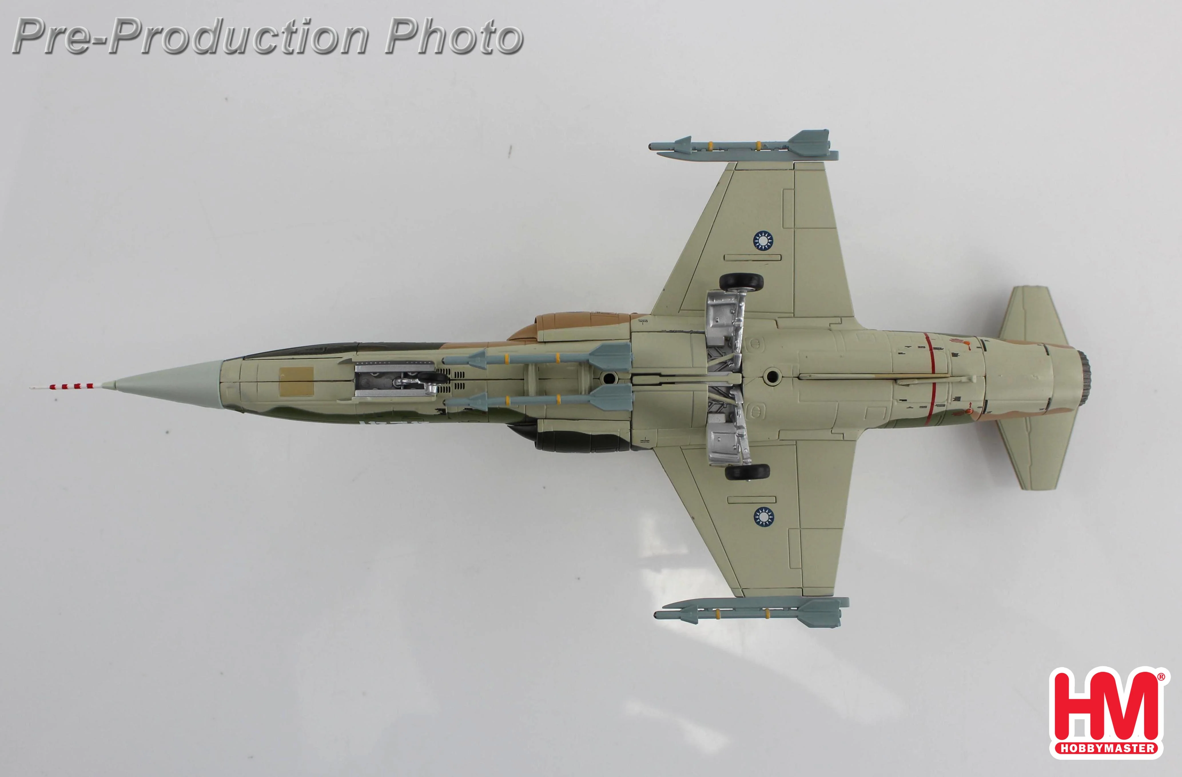 Lockheed F-104A (Alishan 6 Project) 4241, 41st TFS, ROCAF, 1970 Diecast 1:72 Scale Model - Hobby Master HA1076 - Image 4
