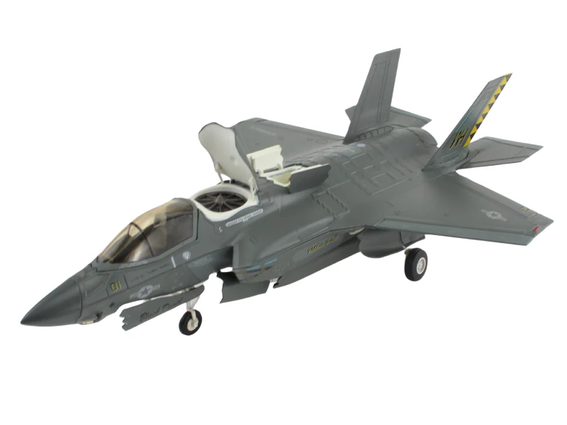 Lockheed Martin F-35B (Black Death) 170064 VMFA-542 (Tigers) MCAS Cherry Point 2023 Diecast 1:72 Scale Model - Hobby Master HA4622