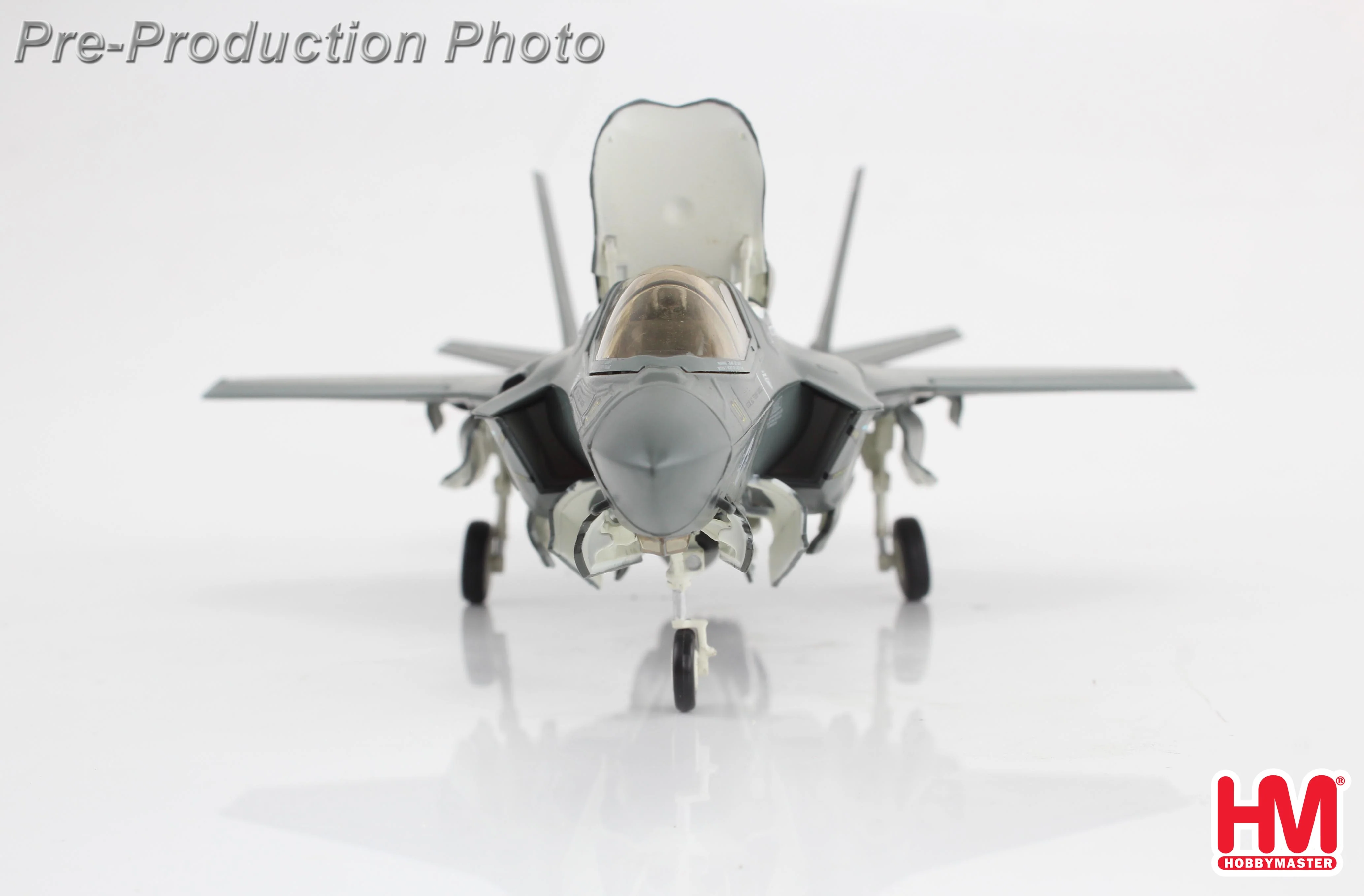 Lockheed Martin F-35B (Black Death) 170064 VMFA-542 (Tigers) MCAS Cherry Point 2023 Diecast 1:72 Scale Model - Hobby Master HA4622 - Image 5