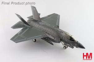 Lockheed Martin F-35C Black Chrome XE-105/168842 US Navy August 2022 Diecast 1:72 Scale Model - Hobby Master HA6212 - Image 2