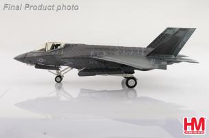 Lockheed Martin F-35C Black Chrome XE-105/168842 US Navy August 2022 Diecast 1:72 Scale Model - Hobby Master HA6212 - Image 5