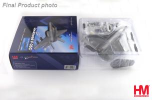 Lockheed Martin F-35C Black Chrome XE-105/168842 US Navy August 2022 Diecast 1:72 Scale Model - Hobby Master HA6212 - Image 8