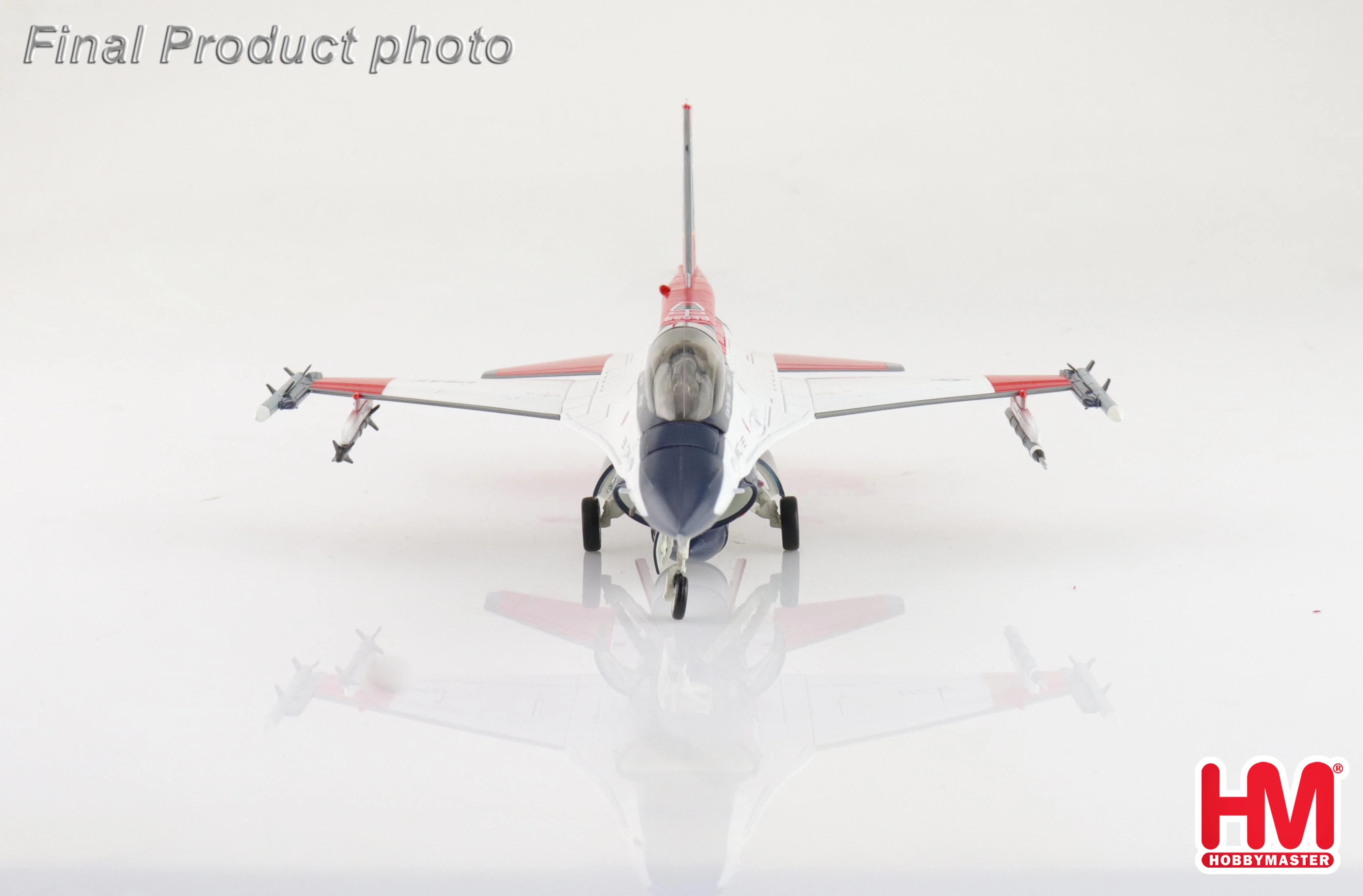 Lockheed Martin X-62A VISTA 86-0048 USAF Test Pilot School, Edwards AFB (w/2 x AIM-120, 1 x AIM-9x, 1 x ACMI pod, 1 center fuel tank) Diecast 1:72 Scale Model - Hobby Master HA38042B - Image 6