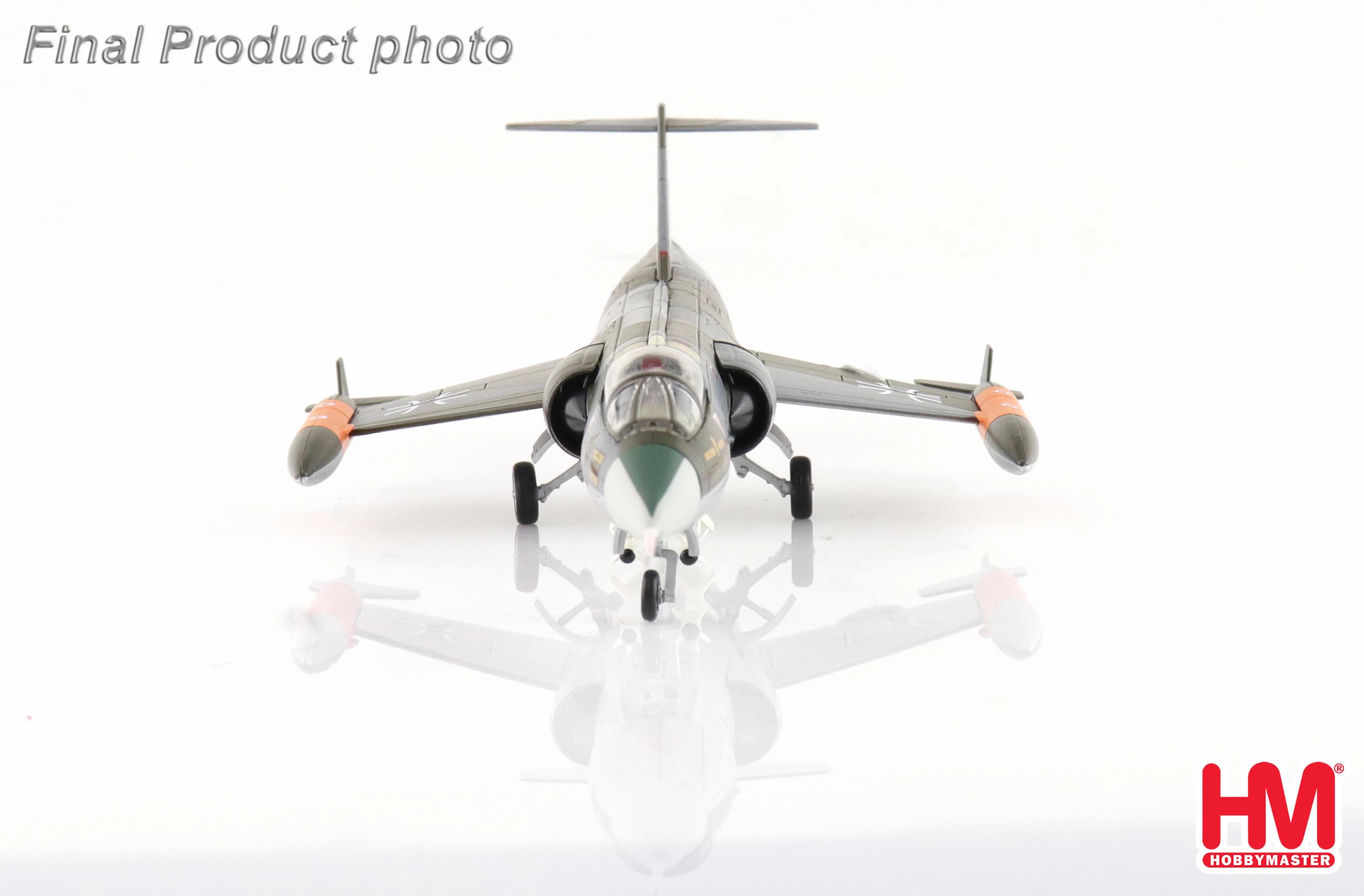 Lockheed TF-104G Starfighter 24+68, JG 74 (Molders) 1970s Diecast 1:72 Scale Model - Hobby Master HA1078 - Image 5