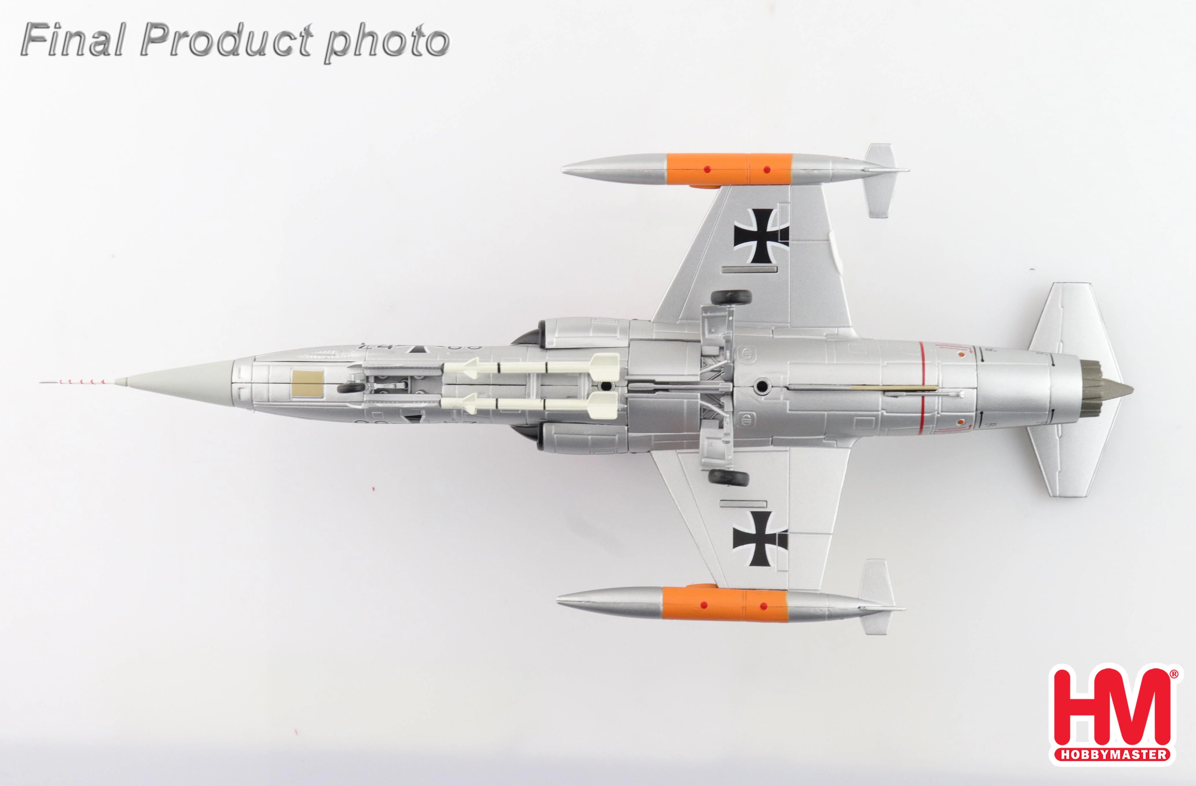 Lockheed TF-104G Starfighter 24+68, JG 74 (Molders) 1970s Diecast 1:72 Scale Model - Hobby Master HA1078 - Image 7