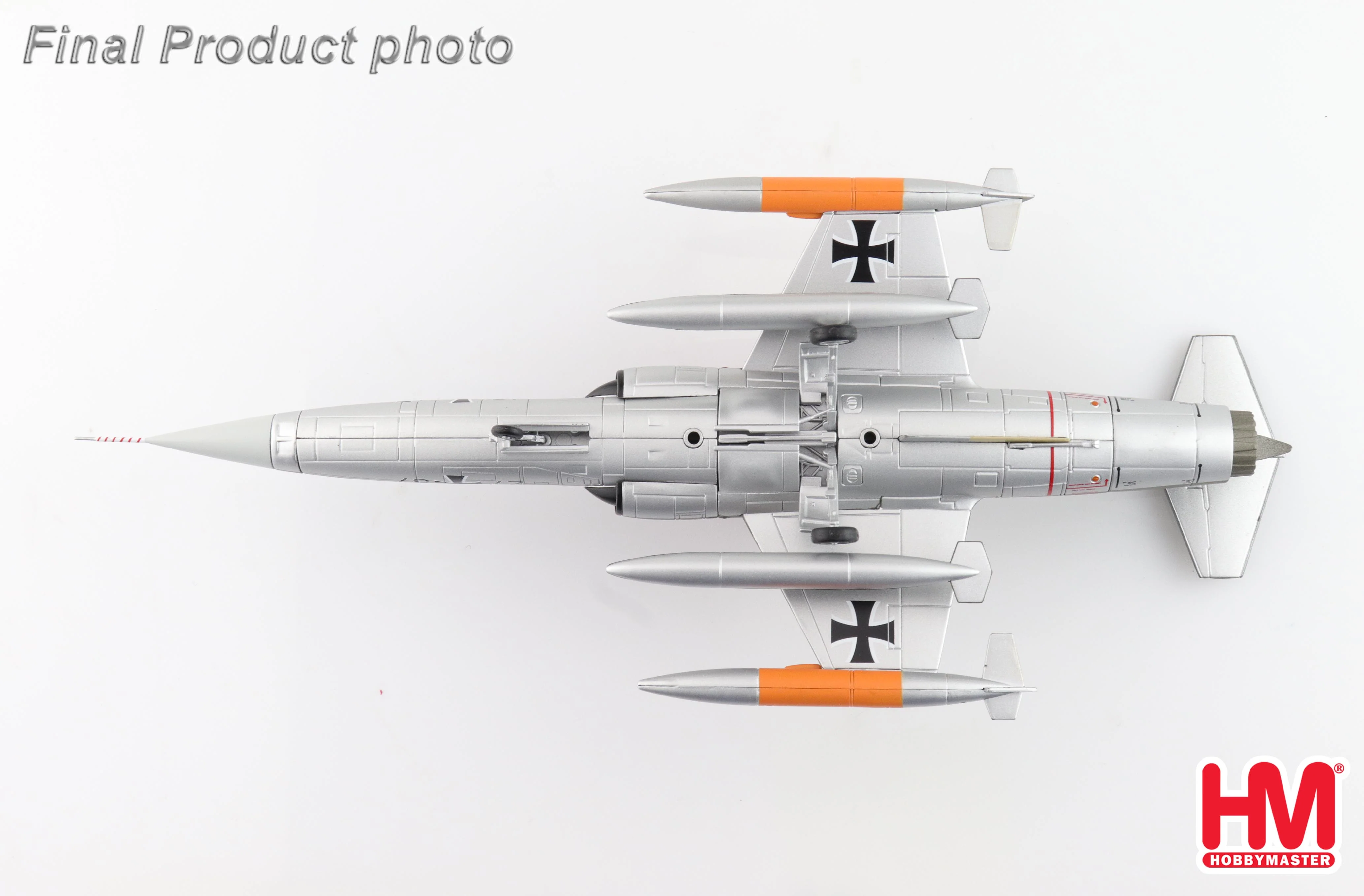 Lockheed TF-104G Starfighter 27+87, JG 74 (Molders) 1970s Diecast 1:72 Scale Model - Hobby Master HA1077 - Image 3