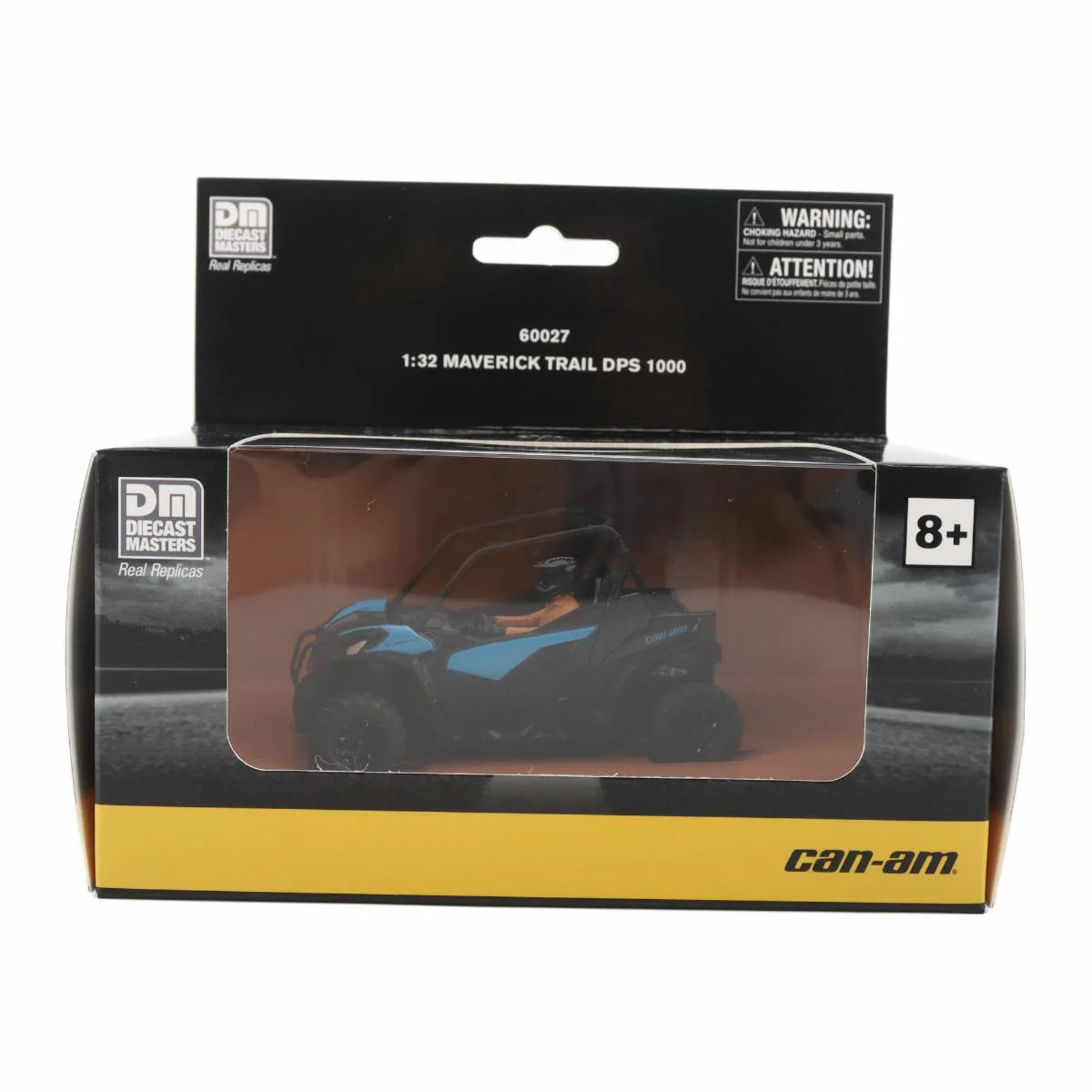 Can-Am Maverick Trail DPS 1000 - Blue Diecast 1:32 Scale Model - Diecast Masters 60027 - Image 3