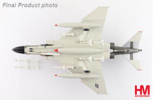 McDonnell Douglas EF-4C Wild Weasel (Super Cocks Swiss Samilar) 64-0840, 67th TFS, Korat RTAFB, 1971 Diecast 1:72 Scale Model - Hobby Master HA19069MC - Image 6