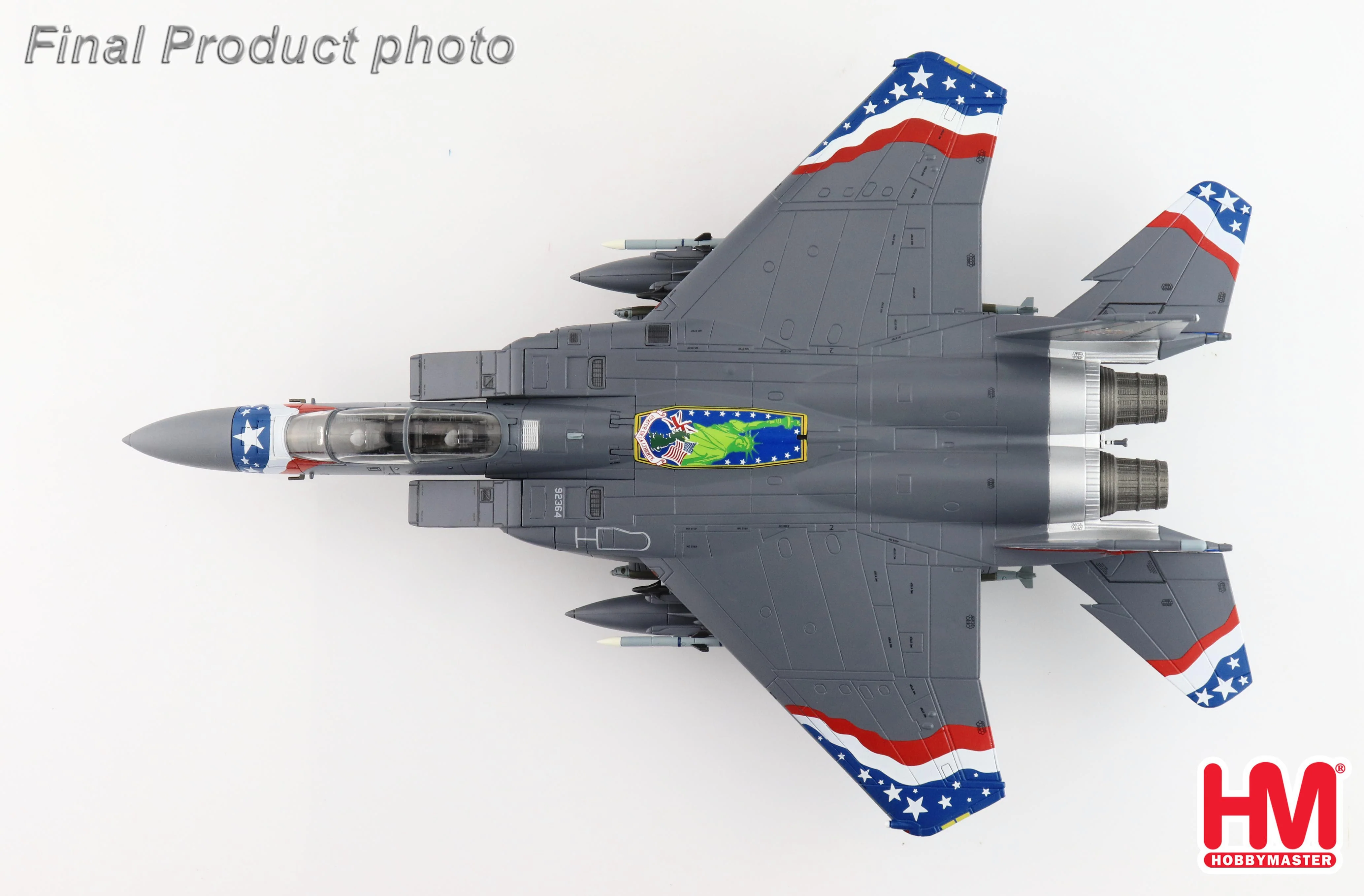McDonnell Douglas F-15E Strike Eagle - Liberator 92-0364, 48th FW USAF 2022 Diecast 1:72 Scale Model - Hobby Master HA4539 - Image 5