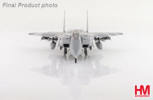 McDonnell Douglas F-15QA Ababil QA538 Qatar Emiri Air Force RIAT 2024 (w/ 12 x AIM-120, 3 x fuel tank) Diecast 1:72 Scale Model - Hobby Master HA4546 - Image 4